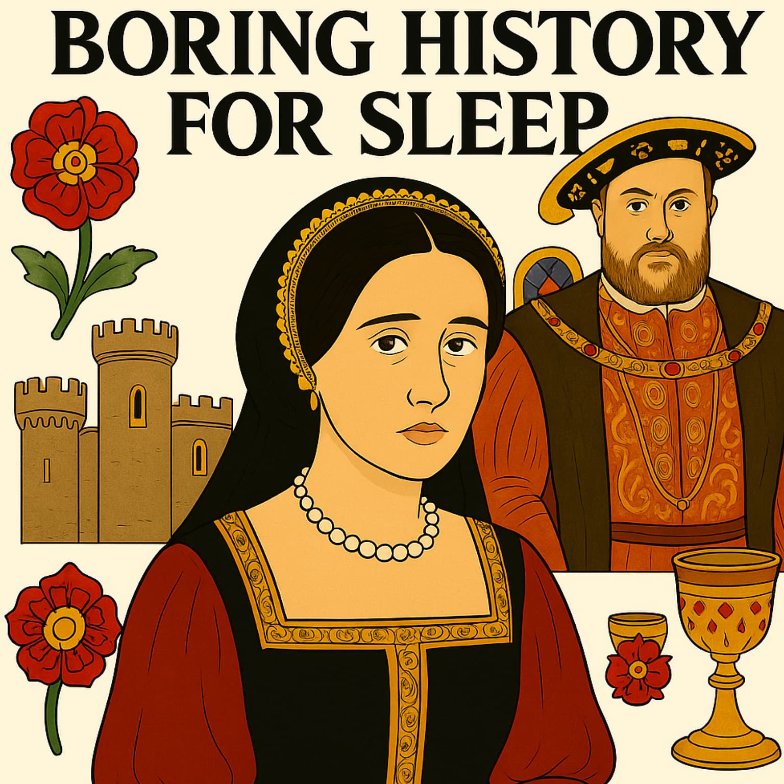 The Forgotten Life of Royal Mistresses in Tudor England | Boring History For Sleep artwork