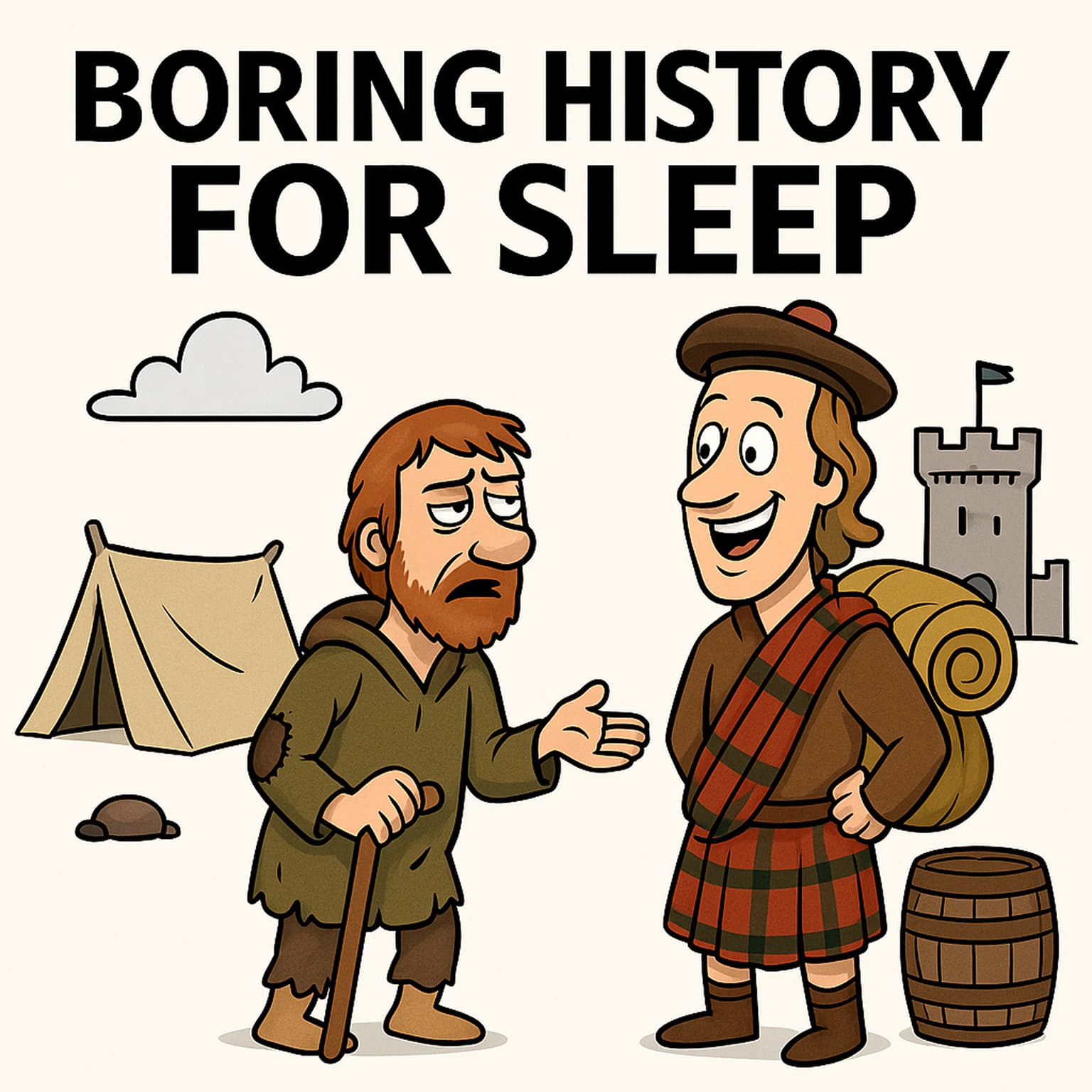 Boring History For Sleep | Where Poor Peasants Slept on the Road (It Wasn’t Pretty) artwork