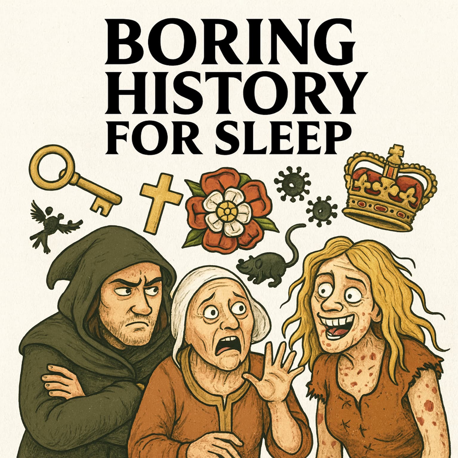 Boring History For Sleep | Medieval Struggle: Surviving Disease, Starvation & Their Lords 💀⚔️ artwork