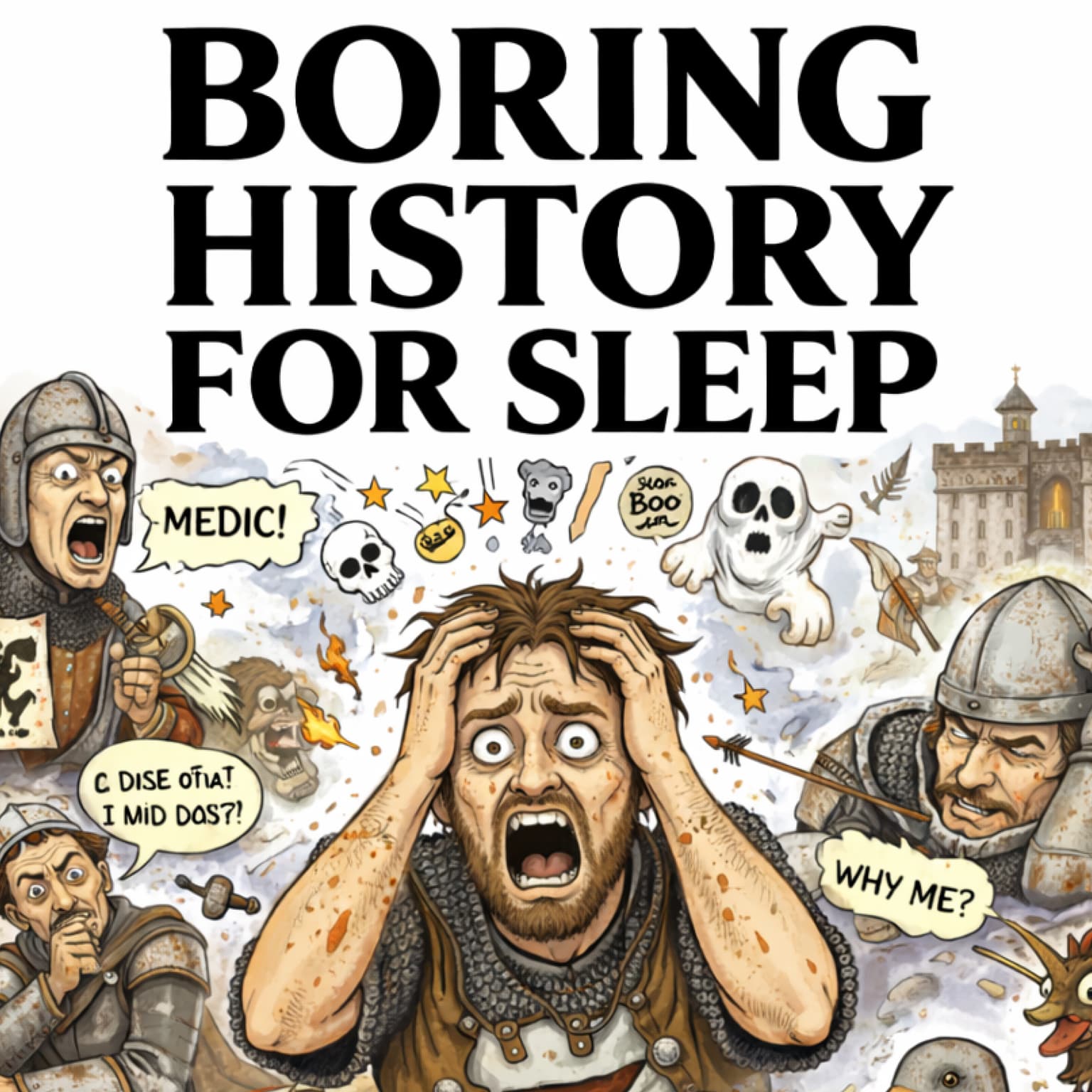 Did Medieval Soldiers Get PTSD ⚔️ | Boring History for Sleep artwork