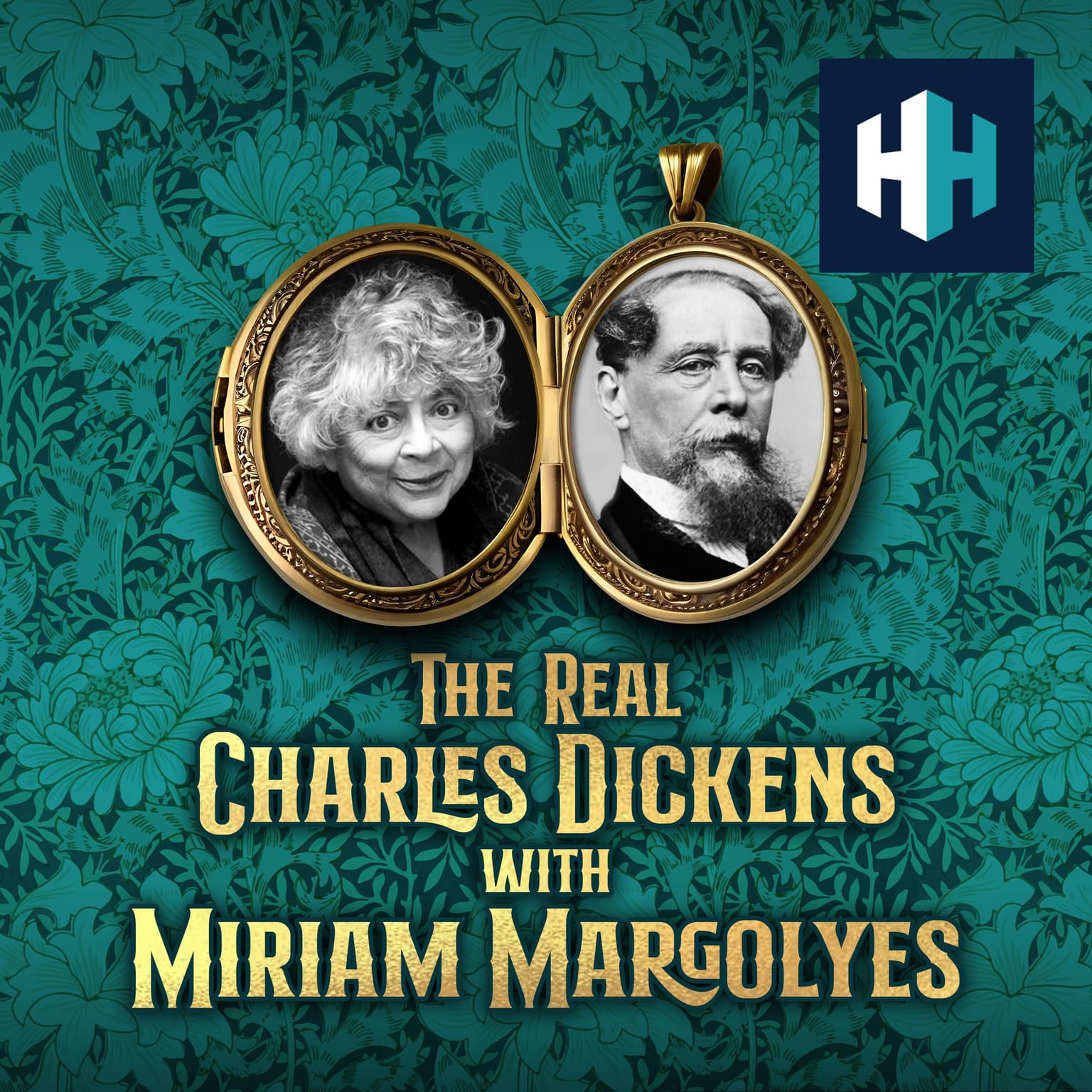 The REAL Charles Dickens with Miriam Margolyes artwork