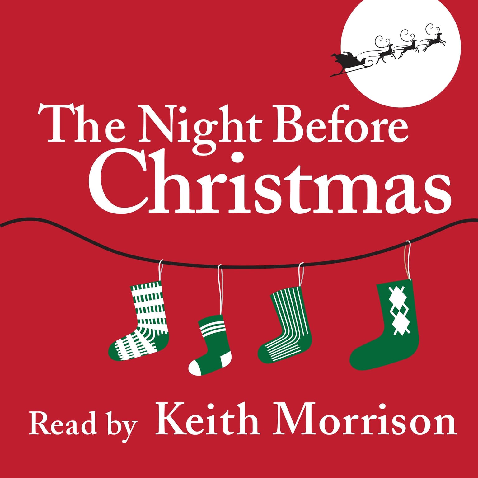 "The Night Before Christmas" read by Keith Morrison artwork