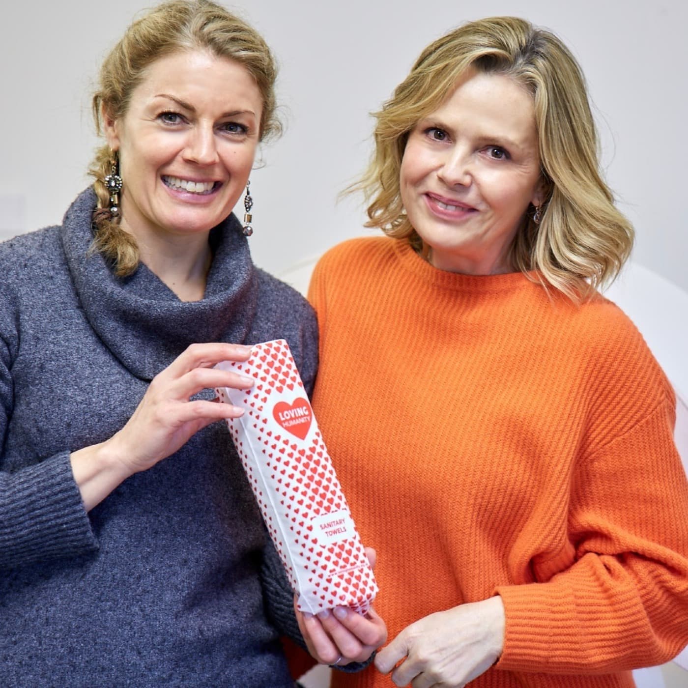 Period poverty with Amy Peake artwork