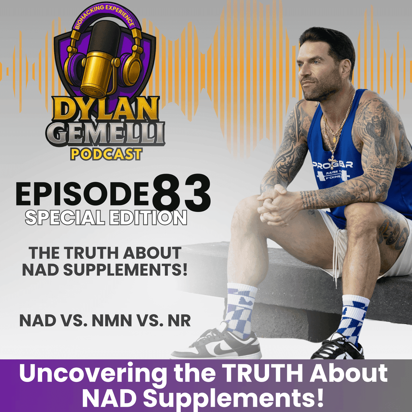 Episode #83 Uncovering the TRUTH about NAD supplements! NAD VS. NMN VS. NR! You cannot afford to miss this episode!! artwork