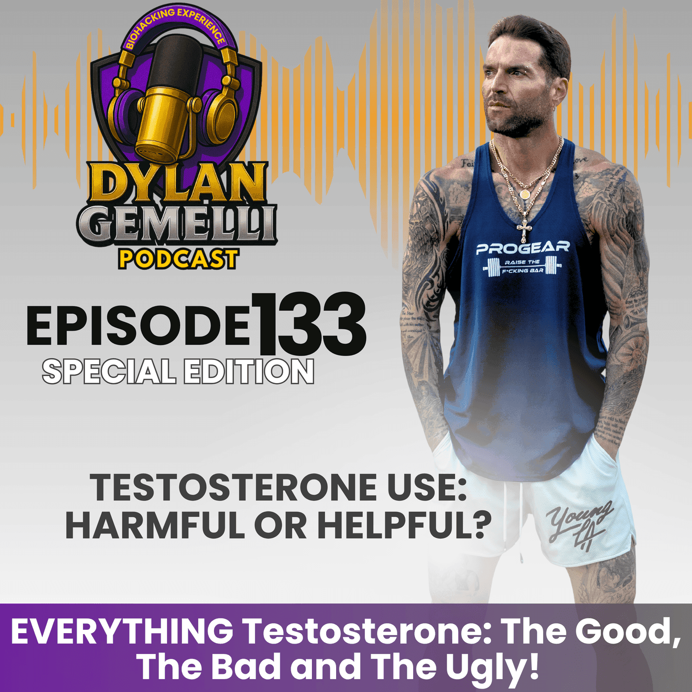 Episode #133: The dangerous mistakes many make with TESTOSTERONE! Debunking and dissecting the dangerous mistakes far too many make with testosterone use! artwork