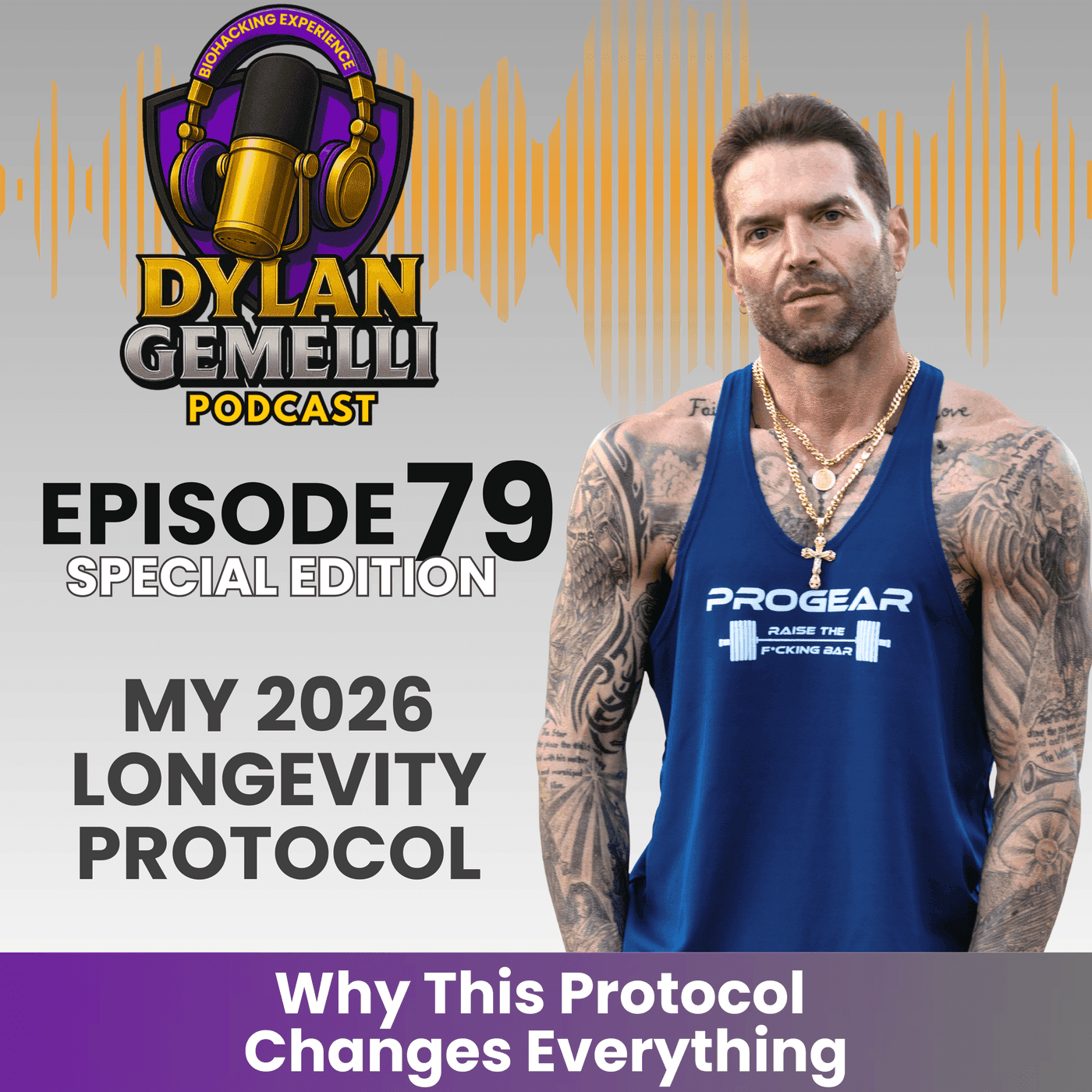 Episode #79 My 2026 Longevity Protocol: The practices and products I implement and recommend to build a longer and HEALTHIER life! artwork