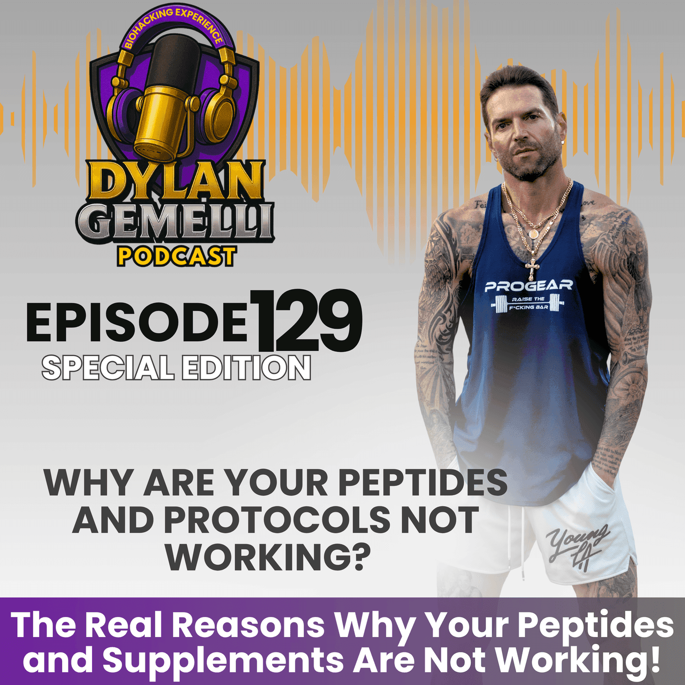 Episode #129: The REAL Reason Why Your Peptides and Supplements ARE NOT WORKING! artwork