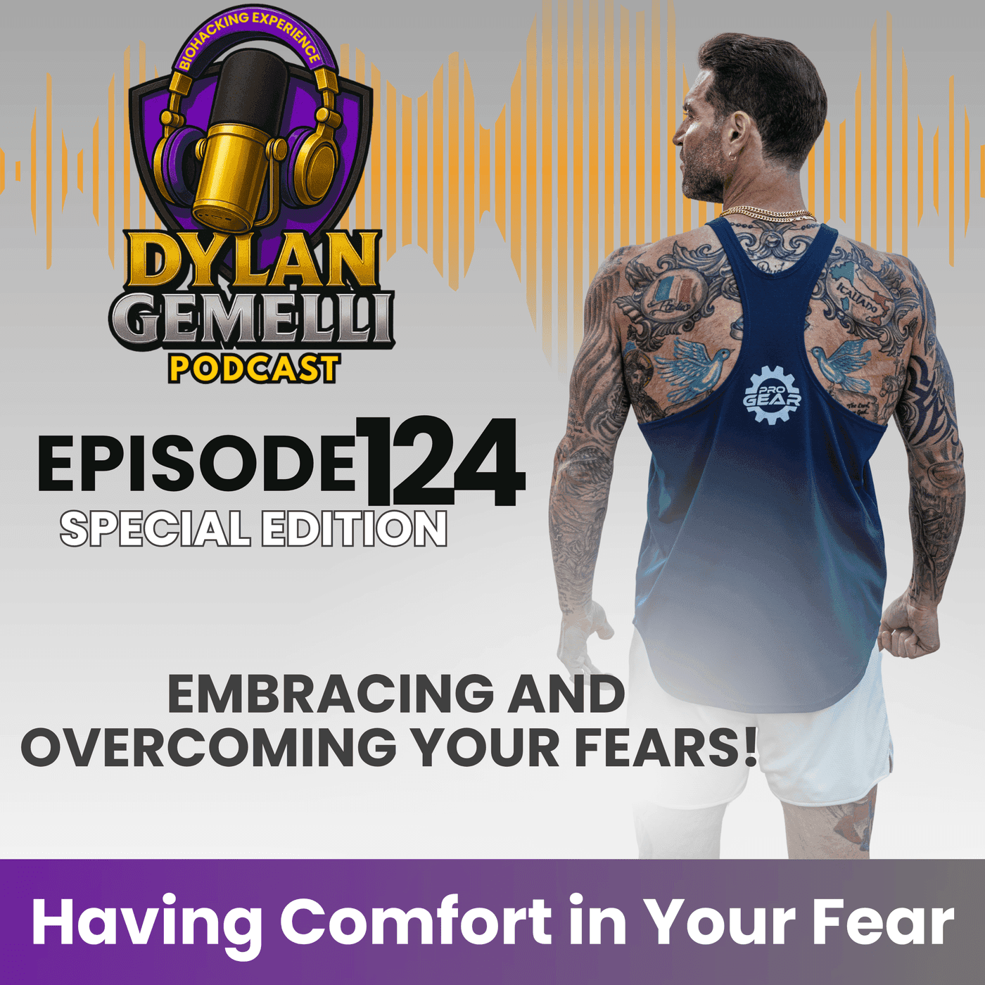 Episode #124: Having comfort in your fear! How I became LIMITLESS by embracing and overcoming my fears! artwork