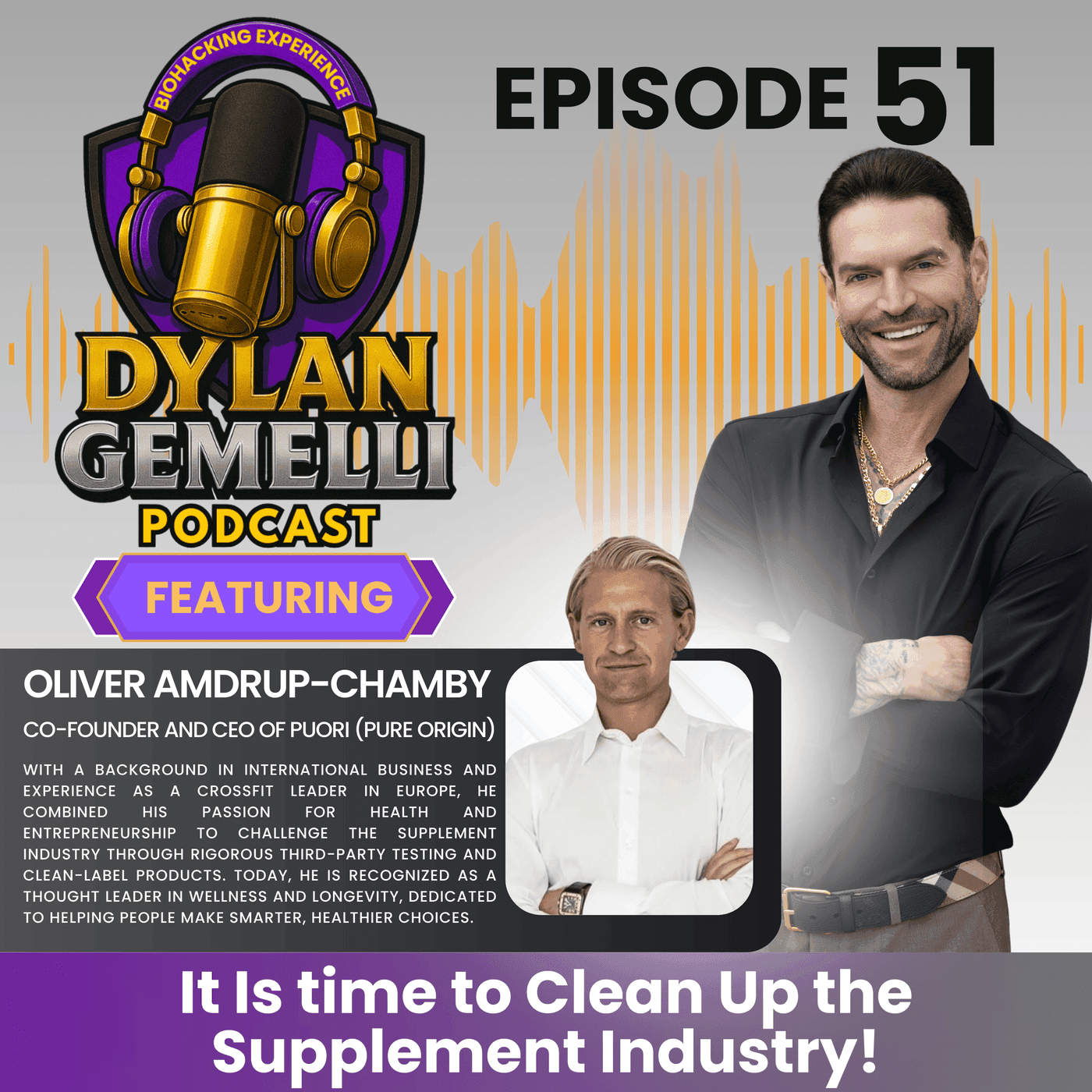 Episode #51 Featuring Oliver Amdrup, Founder and CEO of PUORI! artwork