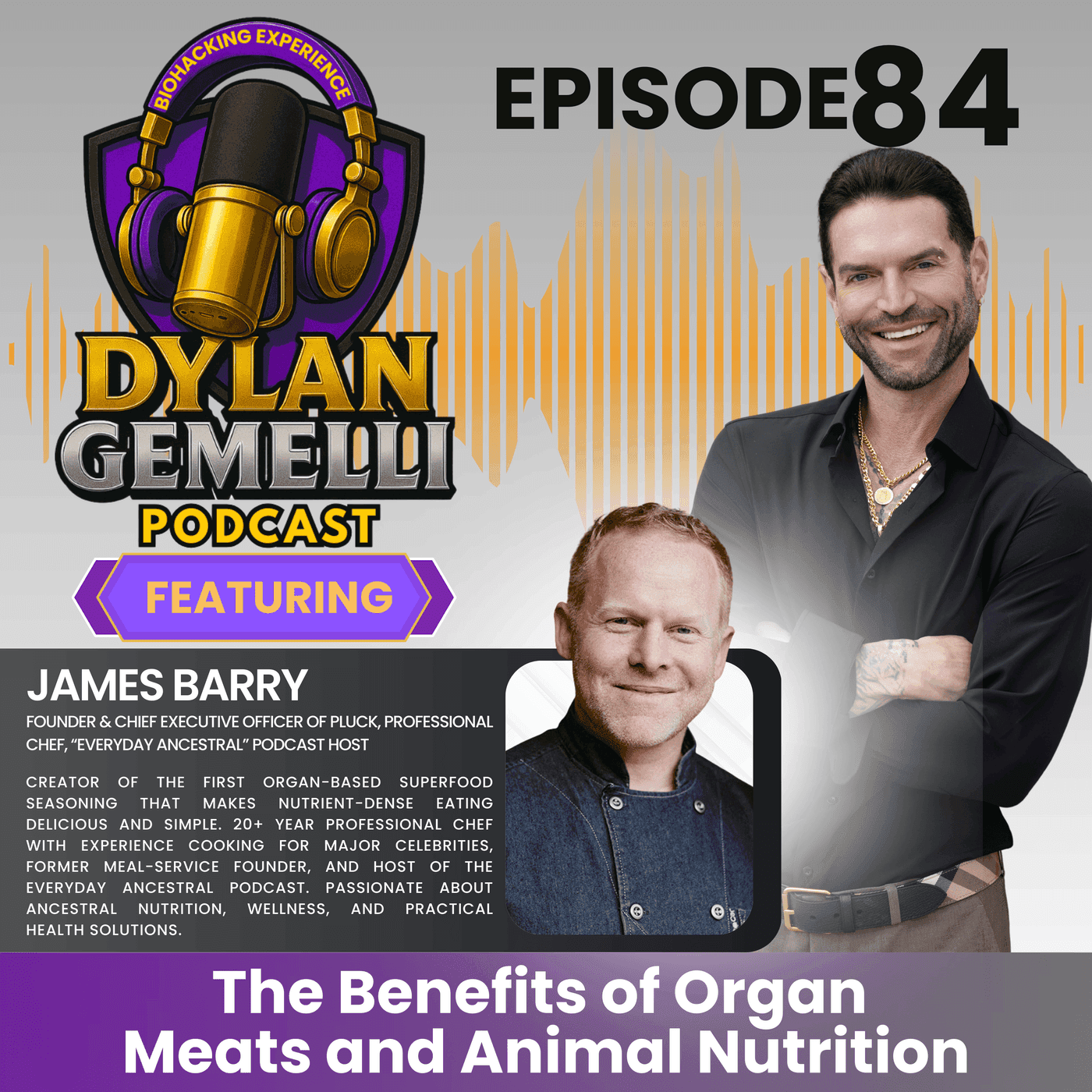 Episode #84 Featuring James Barry Founder of PLUCK! artwork