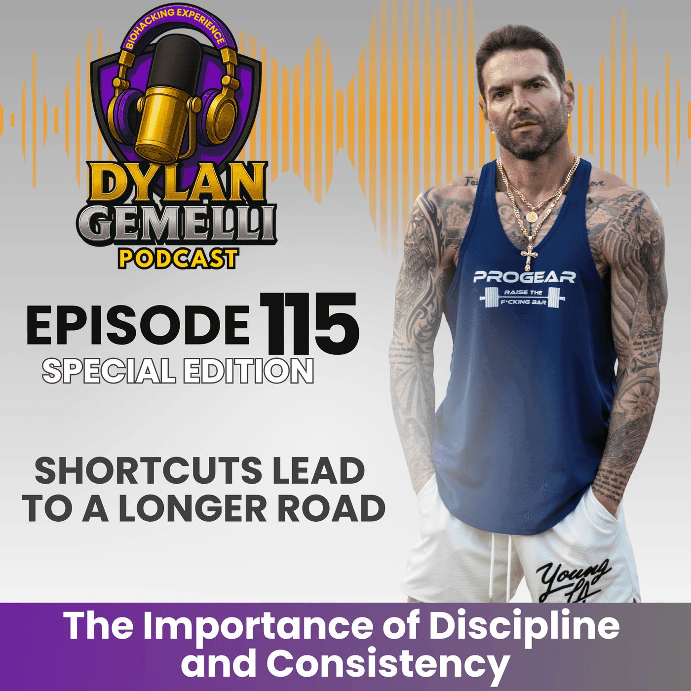 Episode #115 Shortcuts Lead to a Longer Road! Discipline and Consistency, Faith and Trust, Putting in the work to achieve a healthier, happier and fulfilled life! artwork