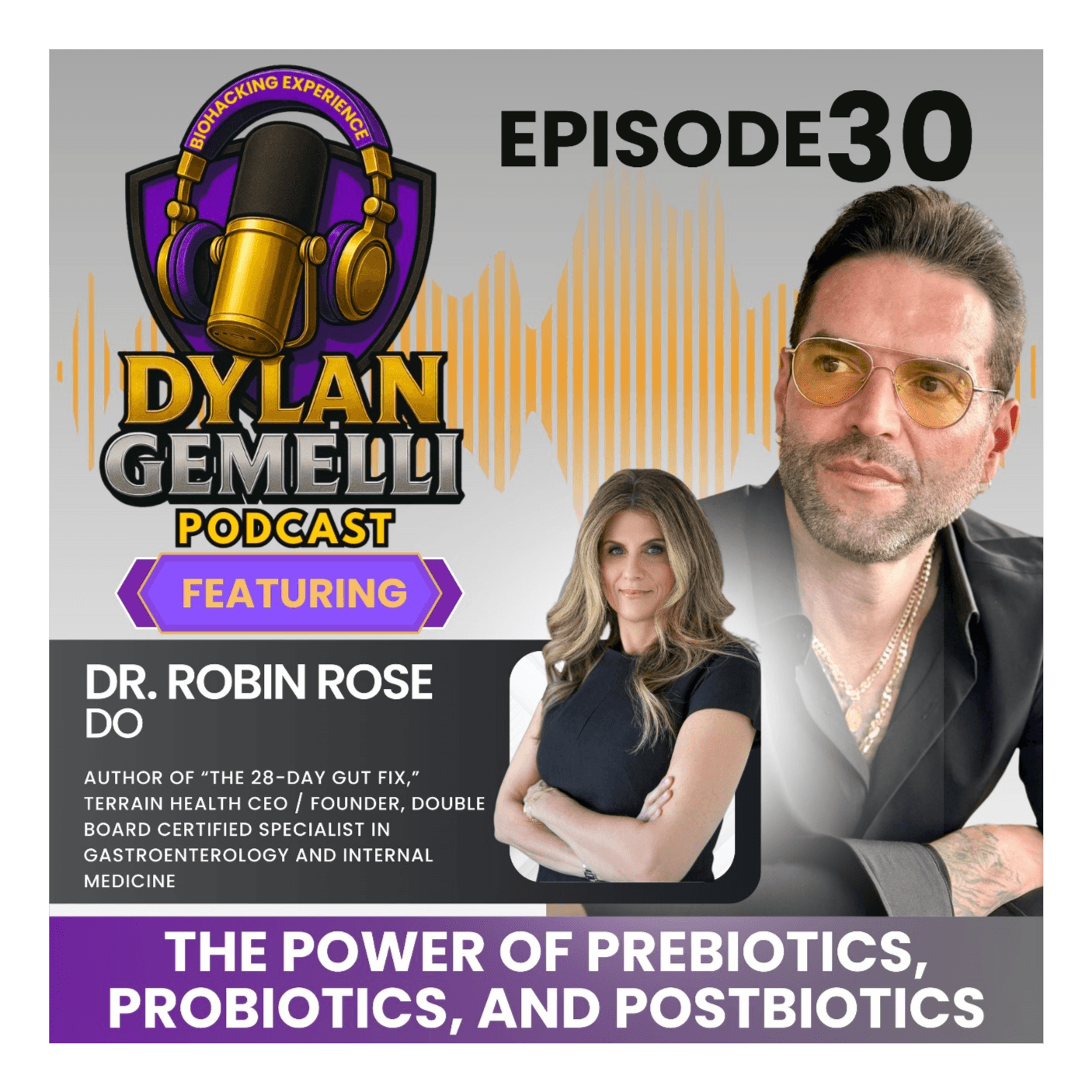 Episode #30 Featuring Dr. Robin Rose! The Gut Microbiome and Covid Expert!! Insight on how the covid virus works, the dangers of spike proteins, lon... artwork