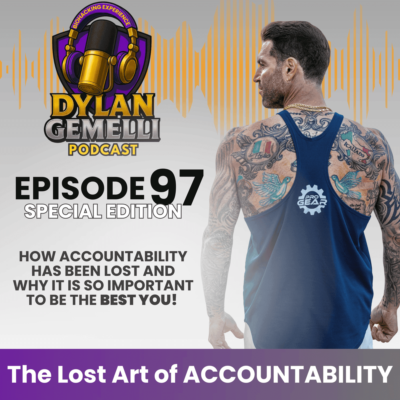 Episode #97: The Lost Art of ACCOUNTABILITY! Years of mistakes I made and how accountability changed my life! Societal impact on accountability and the need to take responsibility of our own!! artwork