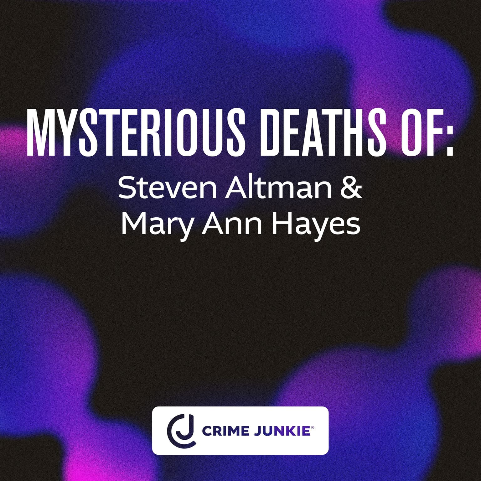 MYSTERIOUS DEATHS OF: Steven Altman & Mary Ann Hayes artwork