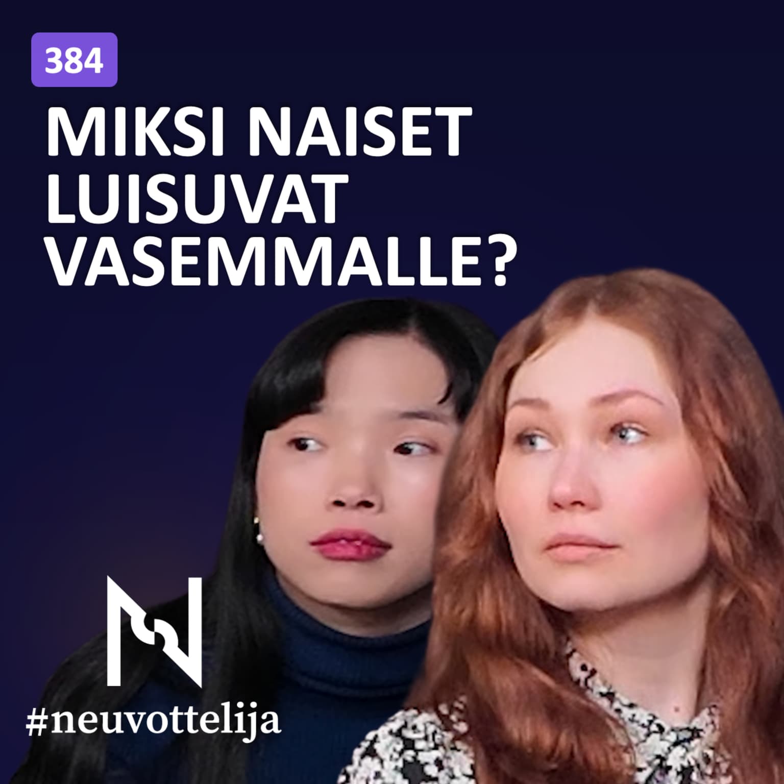 Oikeistonaisena olo on vapauttavaa | Binga Tupamäki Liina Taussi | Neuvottelija 384 artwork