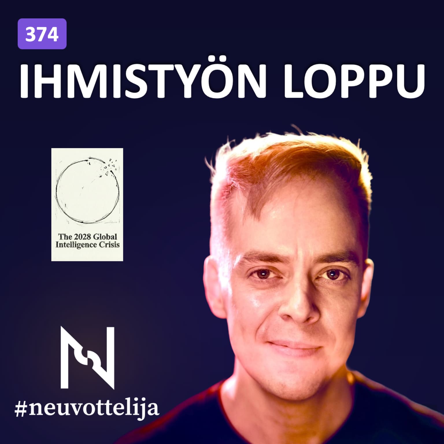 Ihmistyön loppu | Juhani Mykkänen | Neuvottelija 374 artwork
