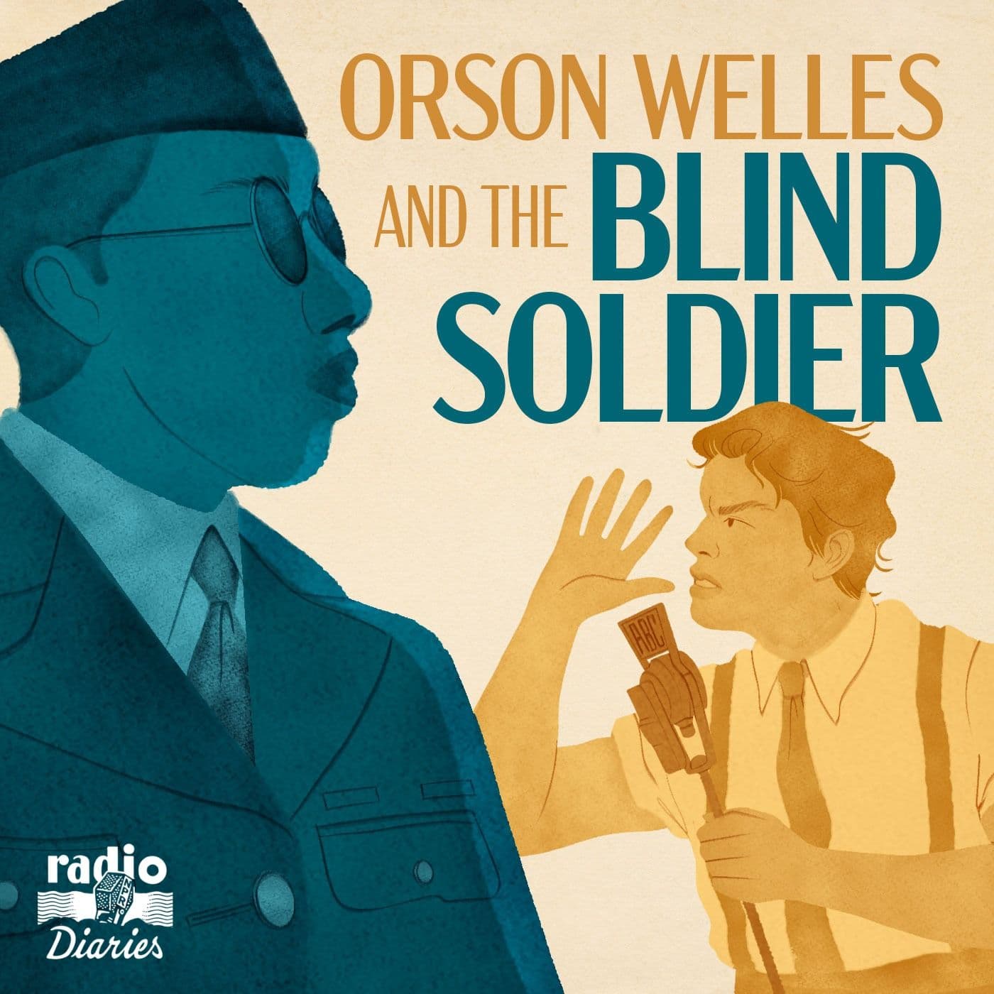 Orson Welles and the Blind Soldier artwork