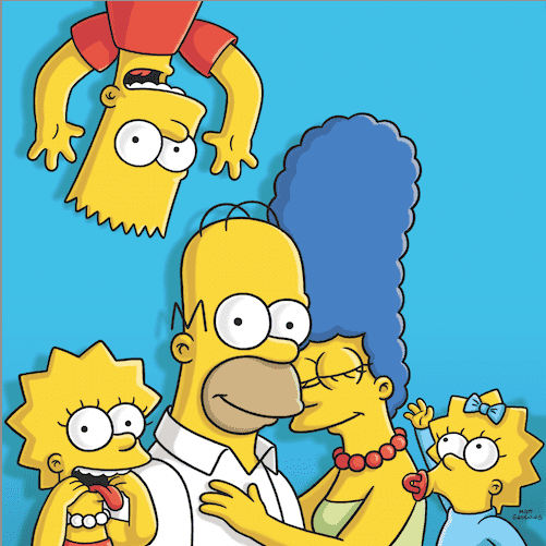 The Simpsons in a Time of Nuclear War artwork