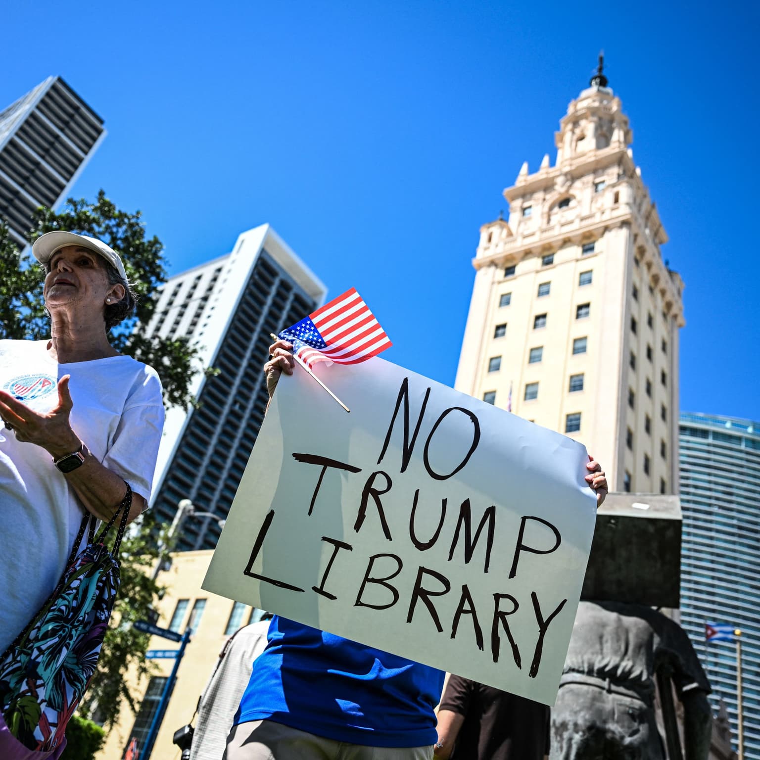 Trump's Glitzy Library Grift artwork