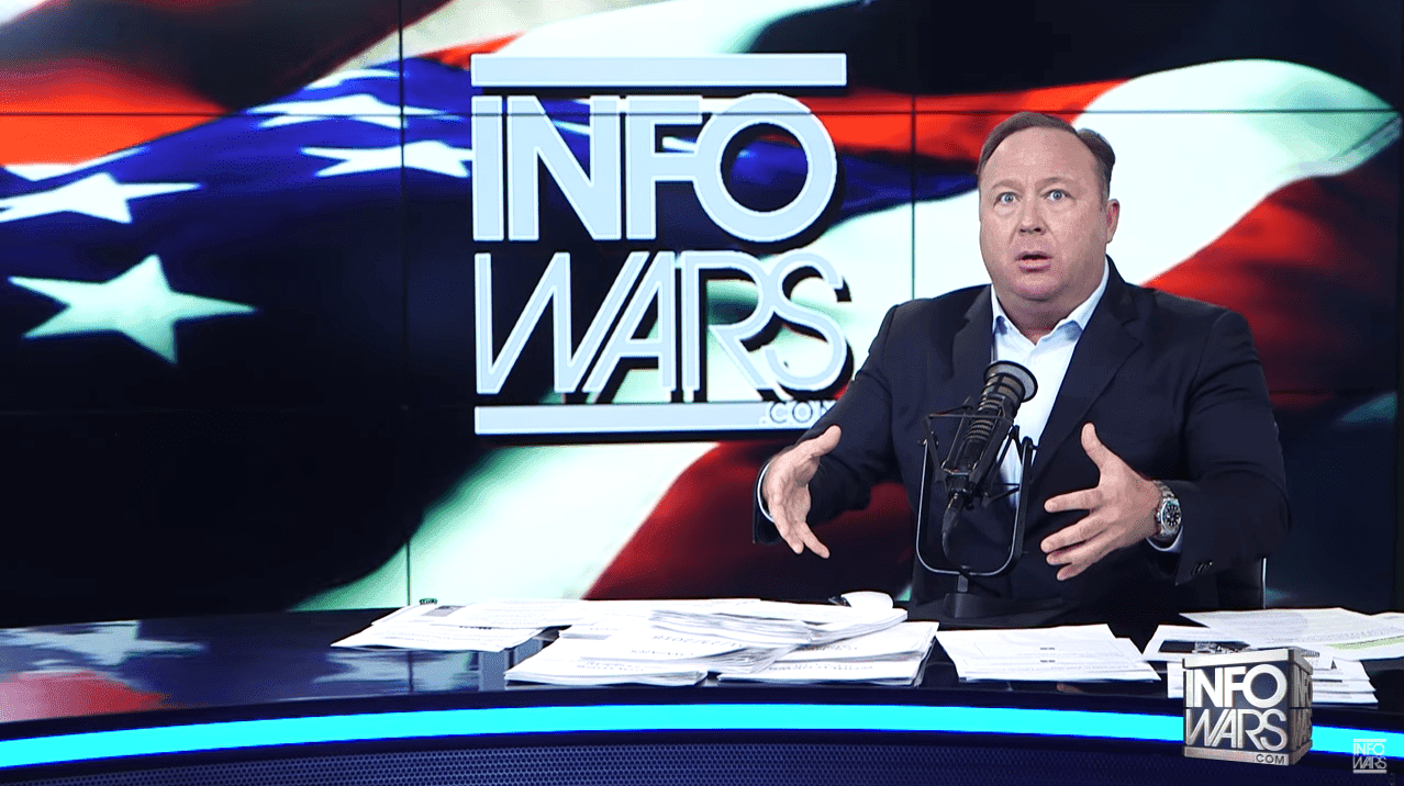 Alex Jones Doesn't Care About You artwork
