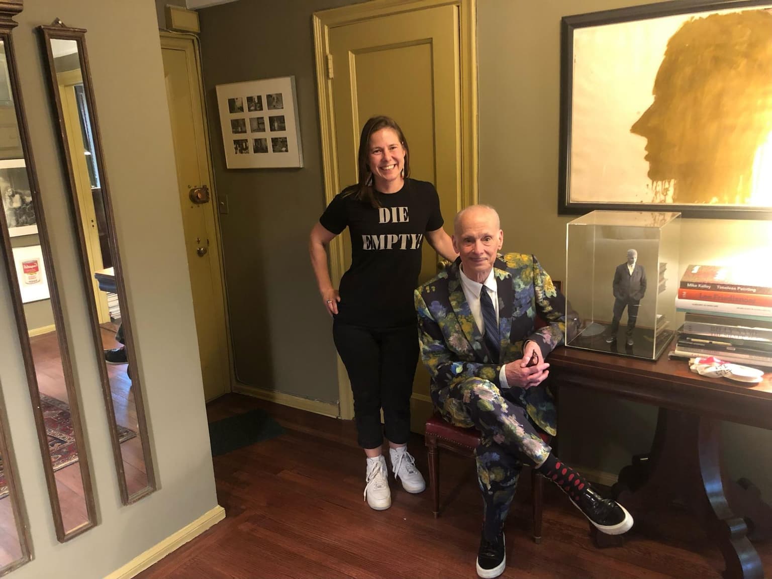 In John Waters' Home (But Not In His Colon) artwork