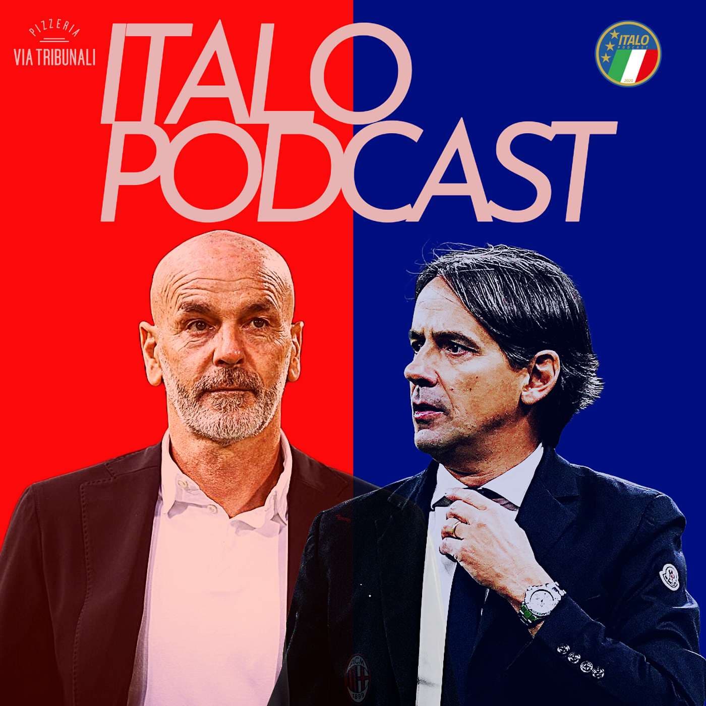 Italopodcast: Milanon derby artwork