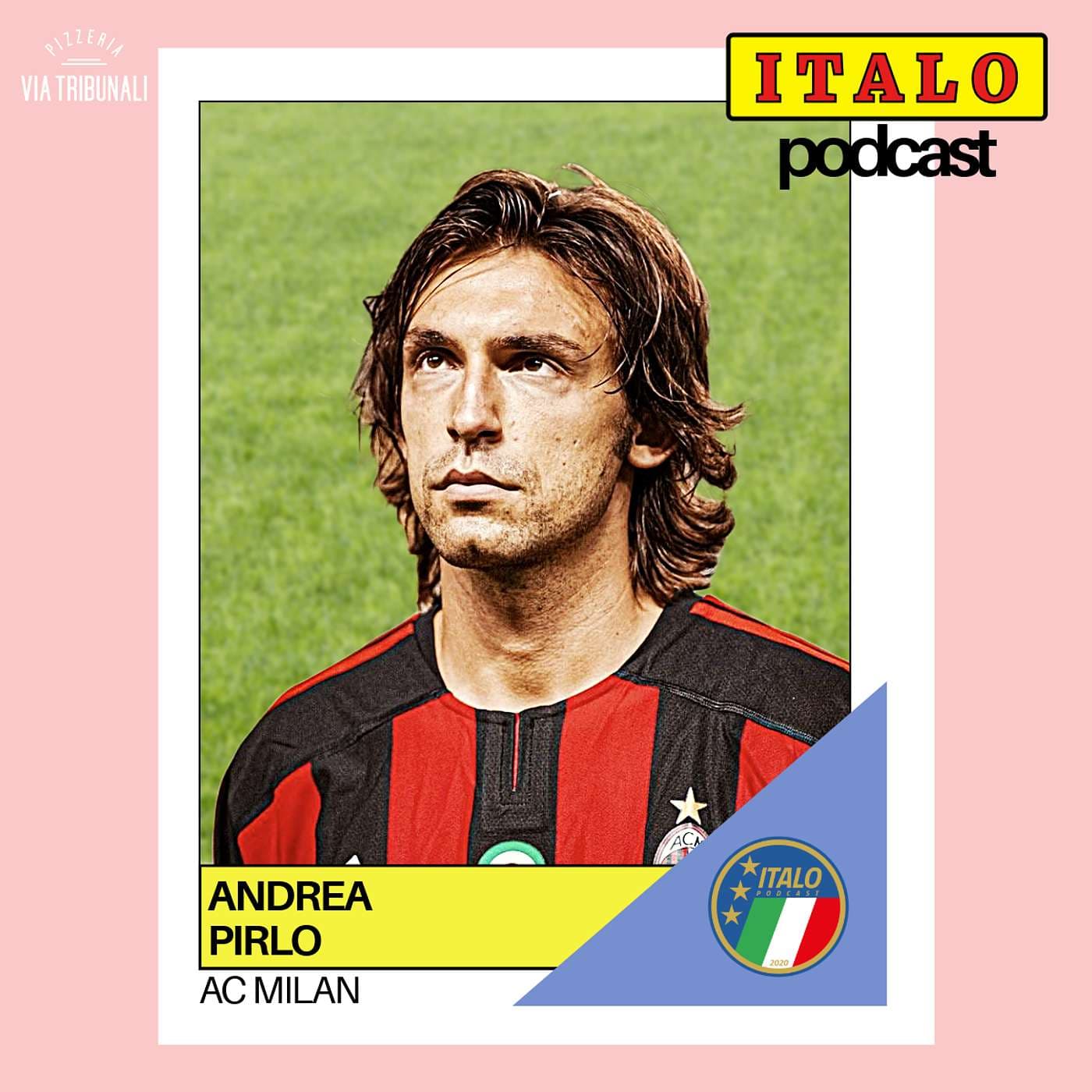 Italopodcast: Andrea Pirlo artwork