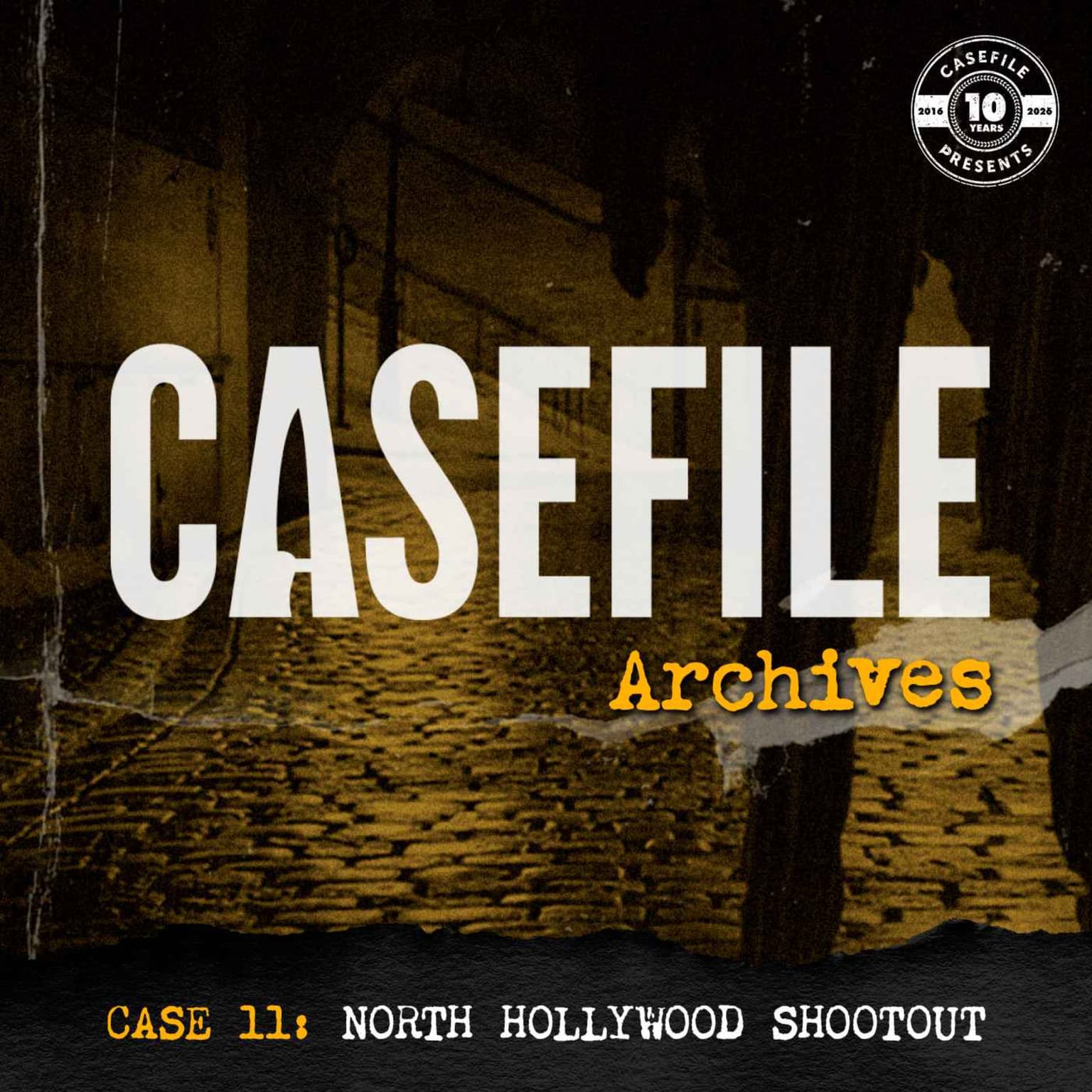 Casefile Archives 11: North Hollywood Shootout artwork