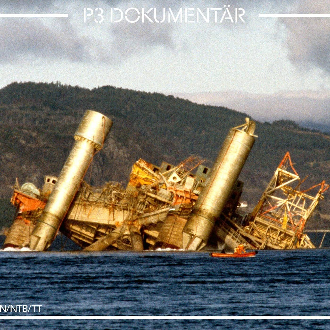 Katastrofen på oljeriggen i Nordsjön artwork