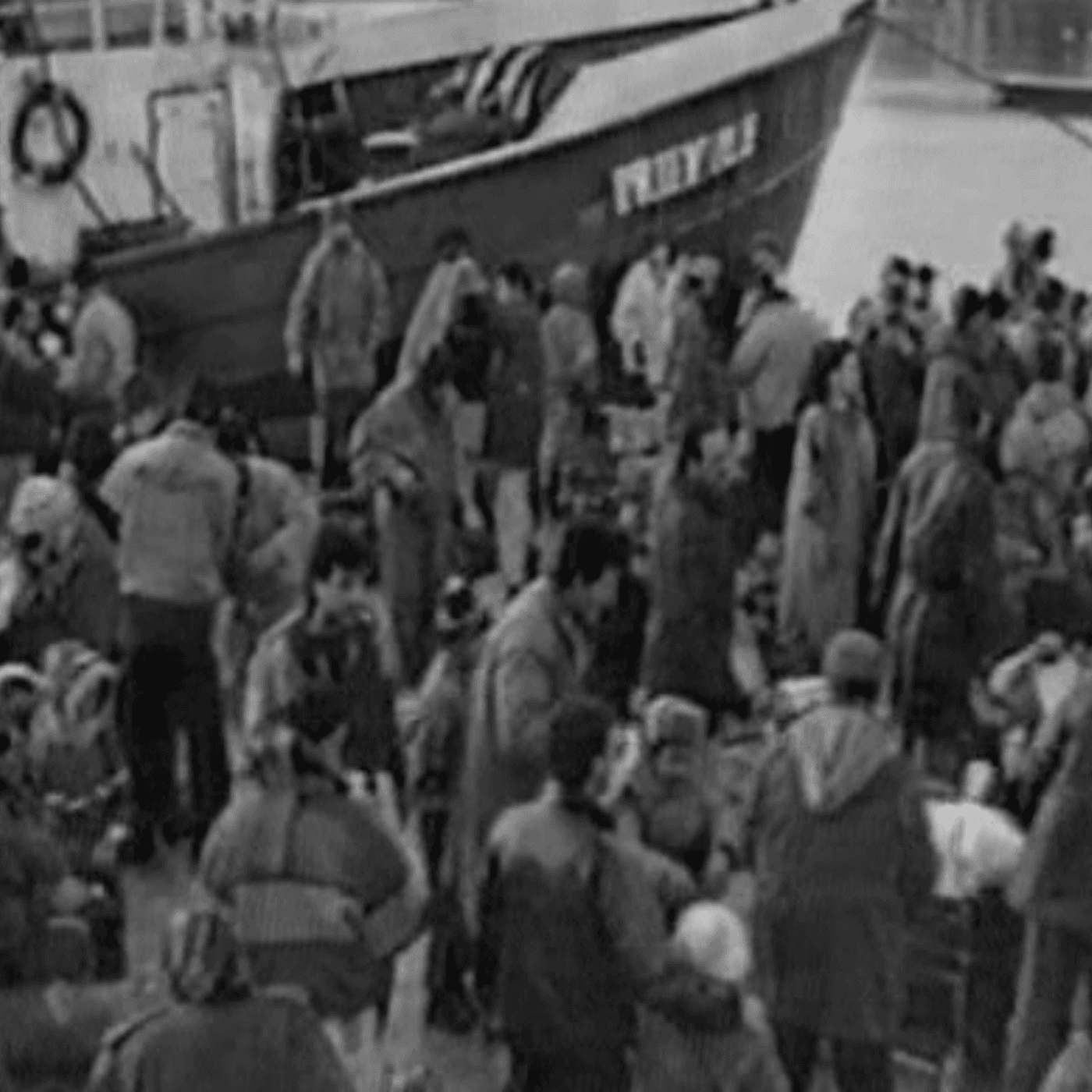 Flyktingbåtarna till Gotland på 1990-talet artwork