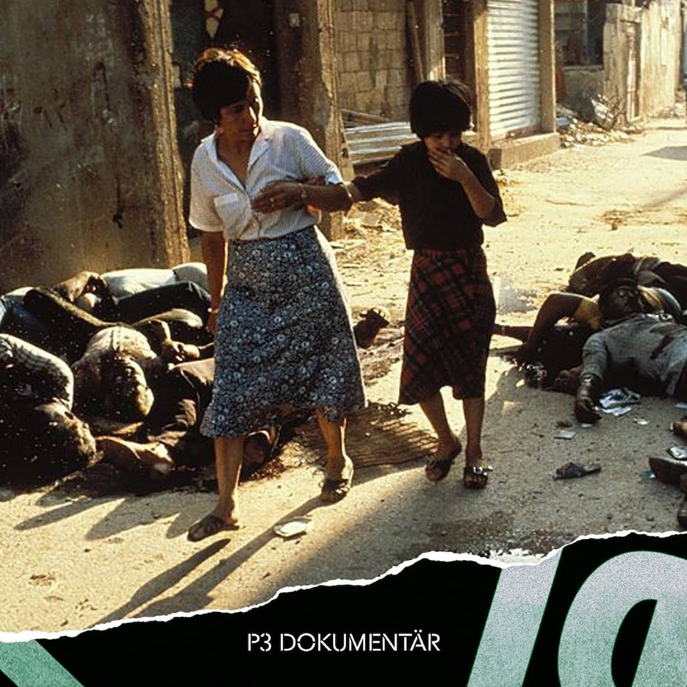 Massakern i de palestinska flyktinglägren Sabra och Shatila artwork