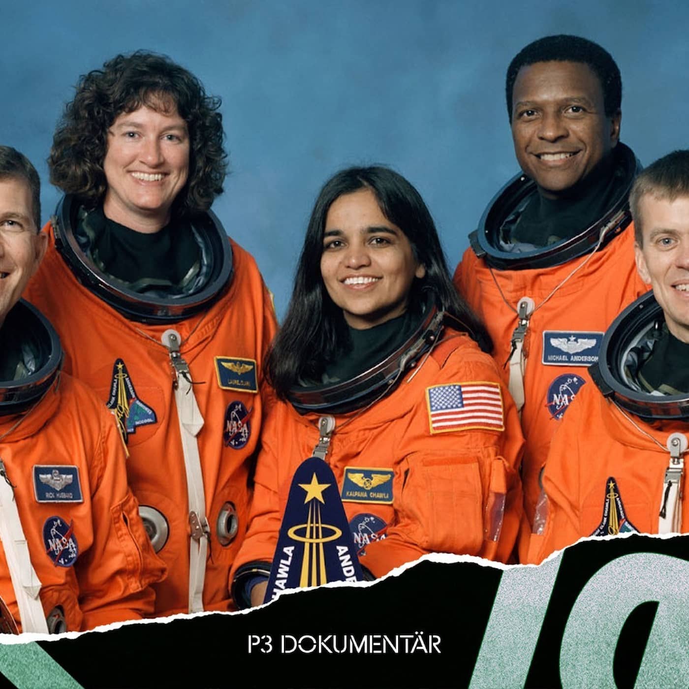 Ny: Rymdfärjan Columbia och dödskraschen artwork