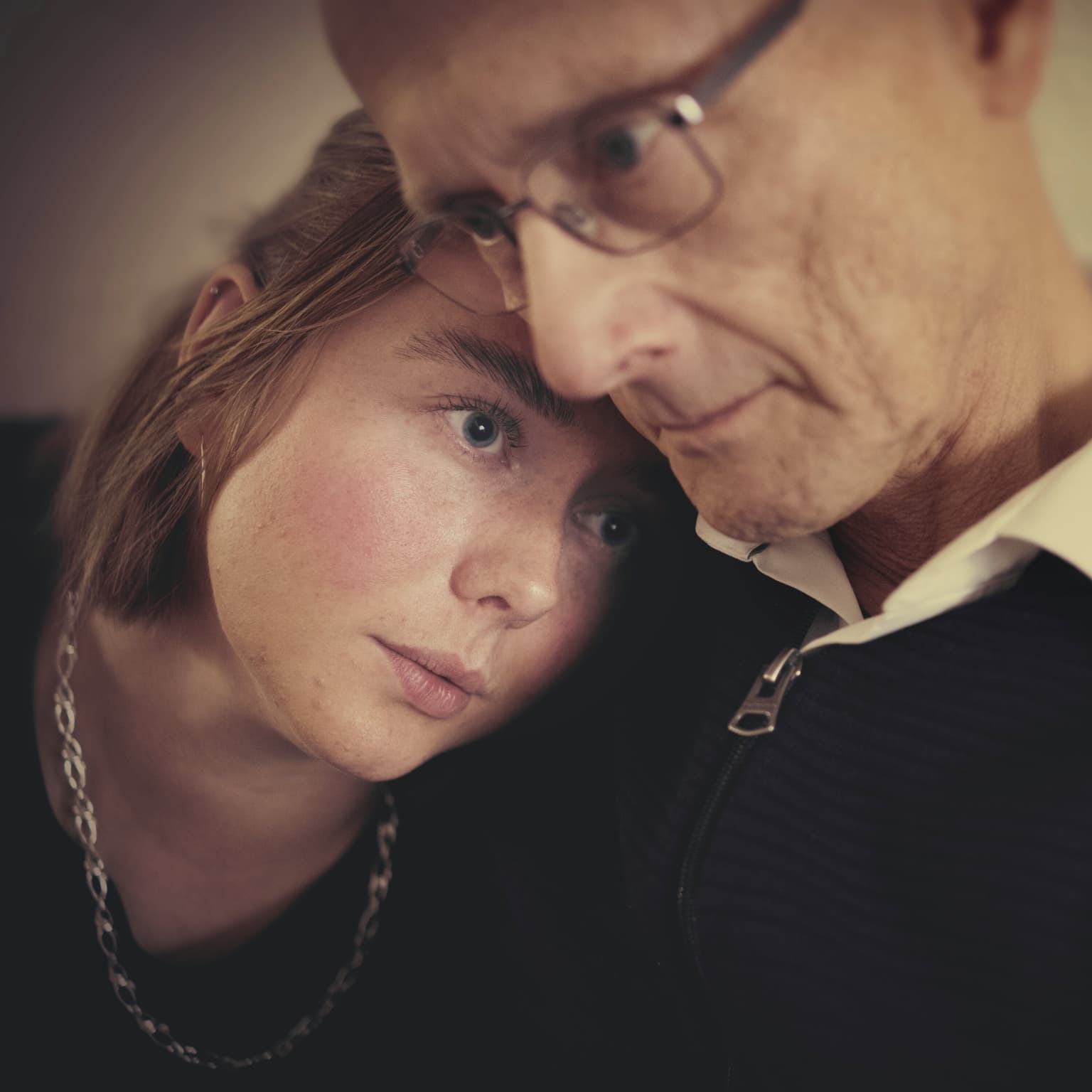 »Far, jeg venter på, du dør« artwork