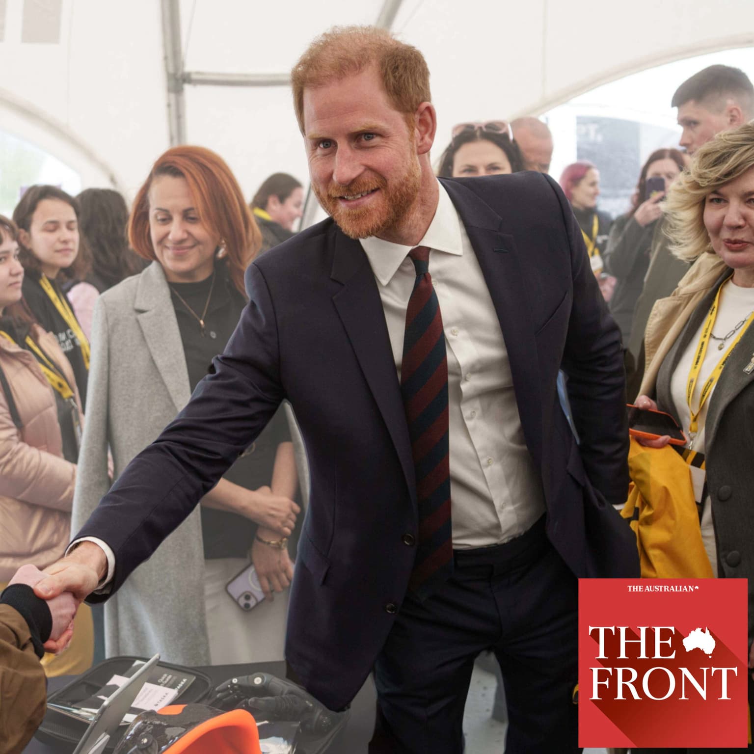 Why is Prince Harry styling himself as a statesman? artwork