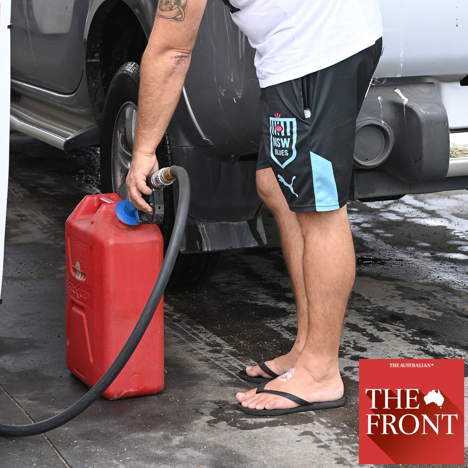 Put down that fuel can: Albo’s here to help artwork