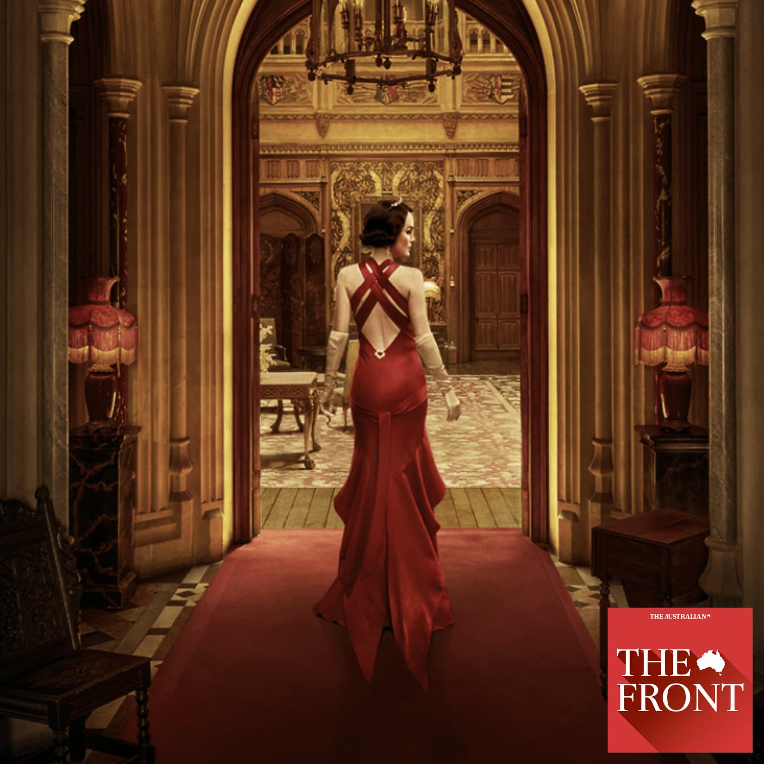 The Downton Universe: satin, bosoms, and class artwork