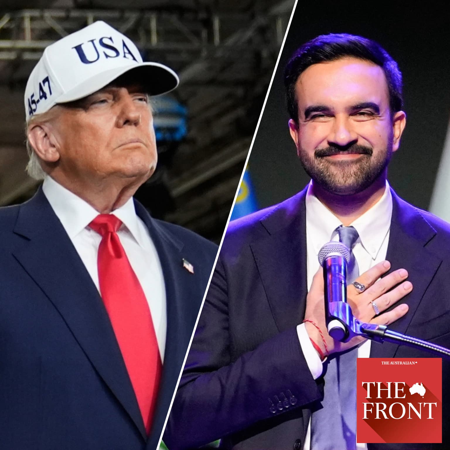 How Trump plans to destroy Zohran Mamdani artwork