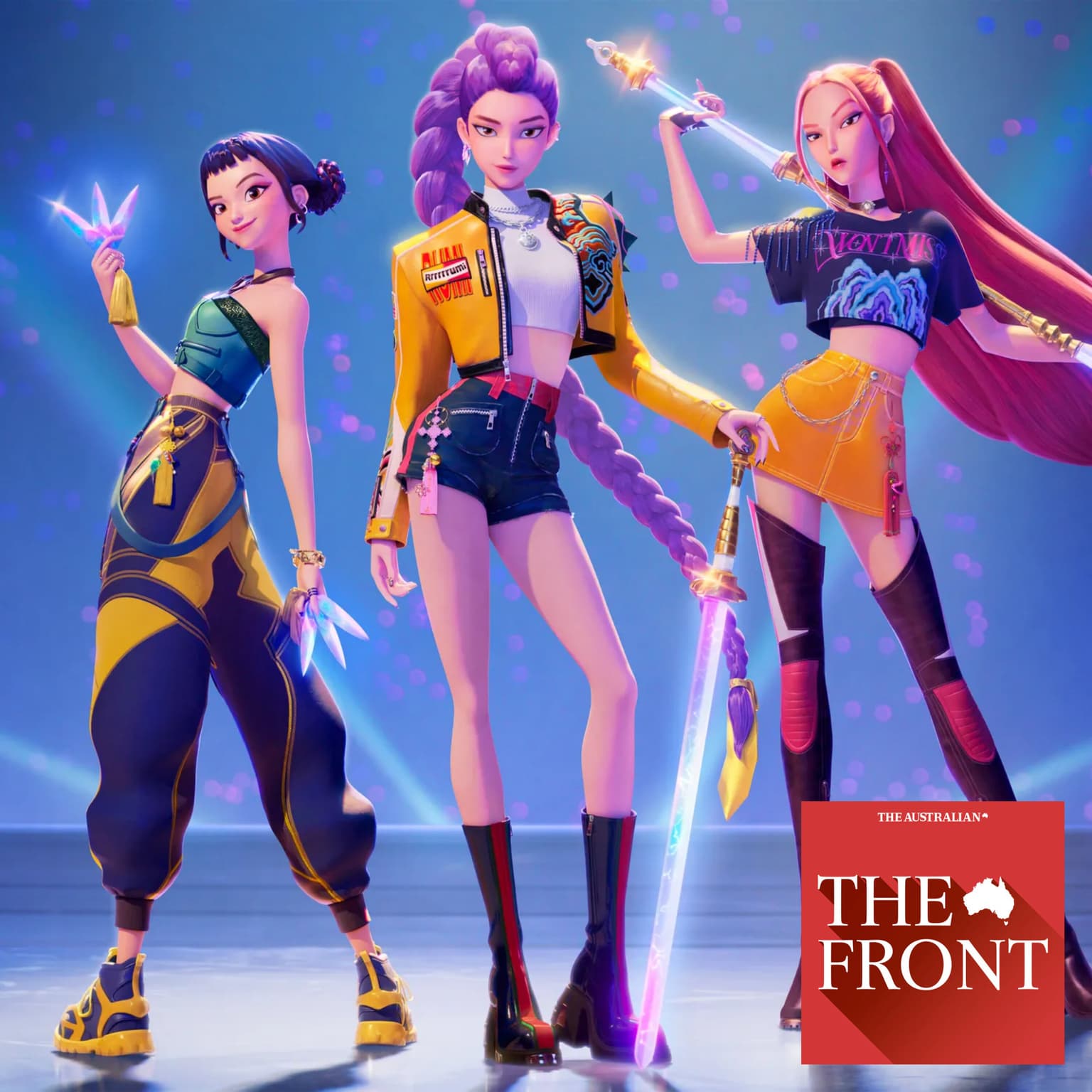 K-Pop Demon Hunters: How a cartoon band topped the charts artwork