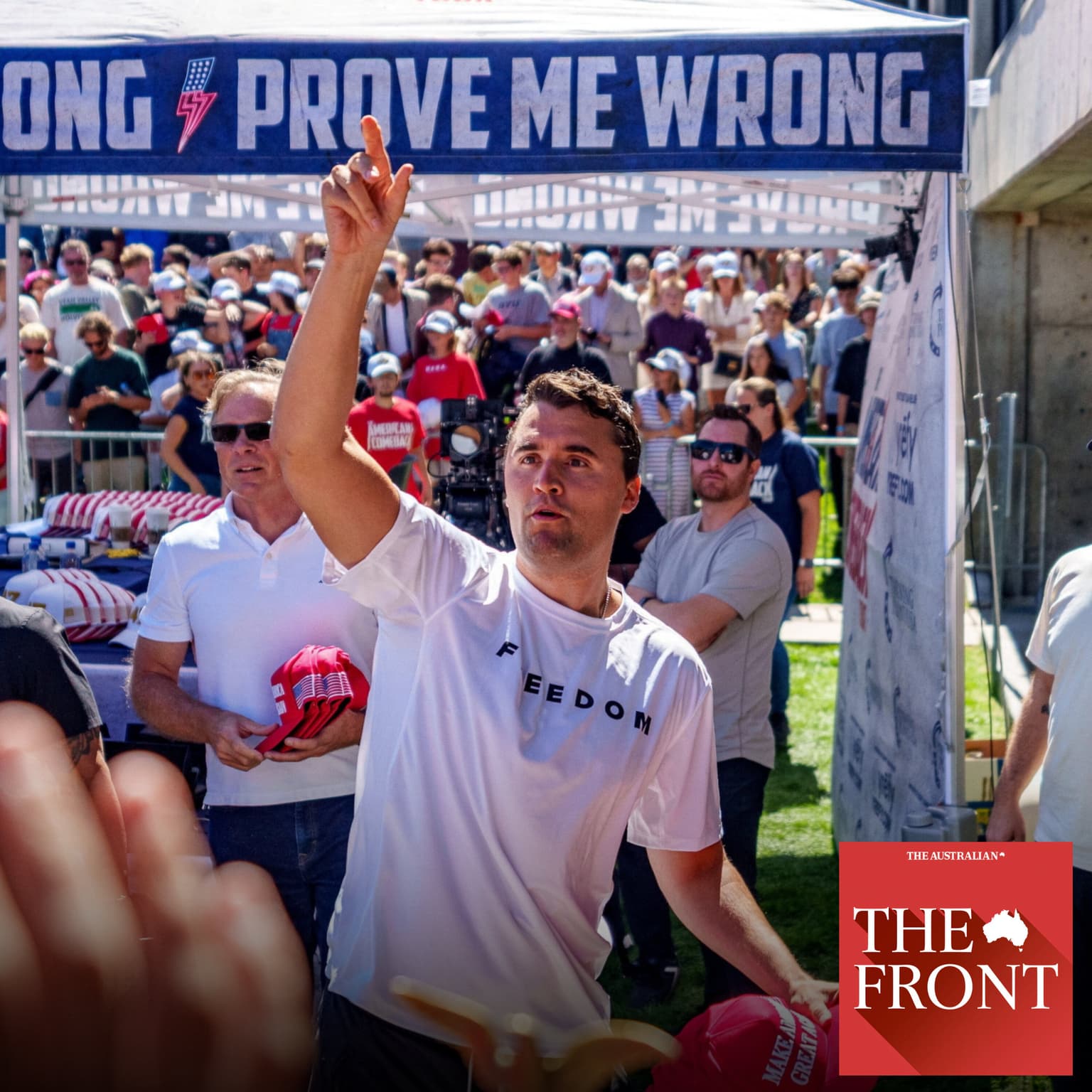 Charlie Kirk murder rocks Gen Z’s political world artwork