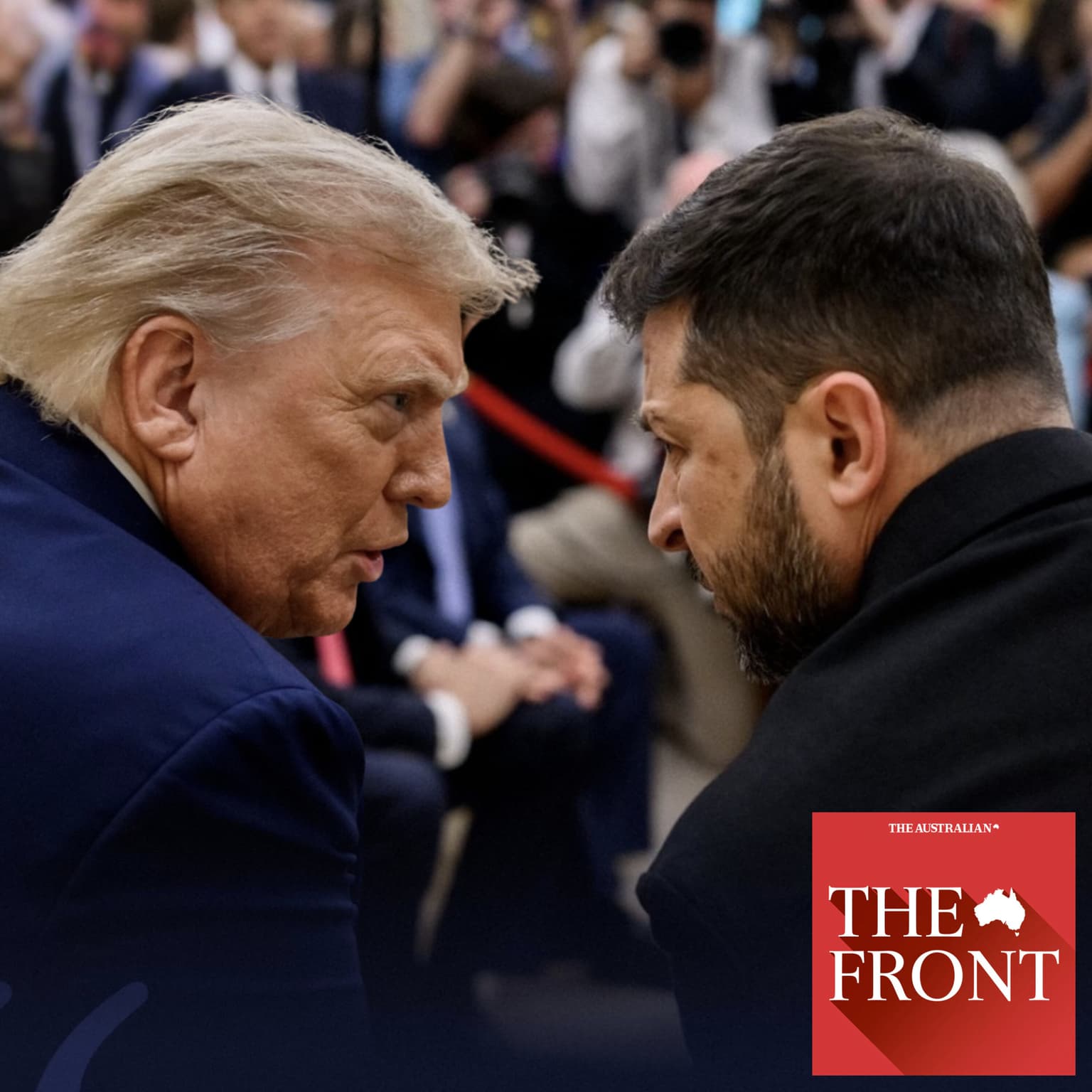 On a winning streak, Trump turns his attention to Ukraine artwork