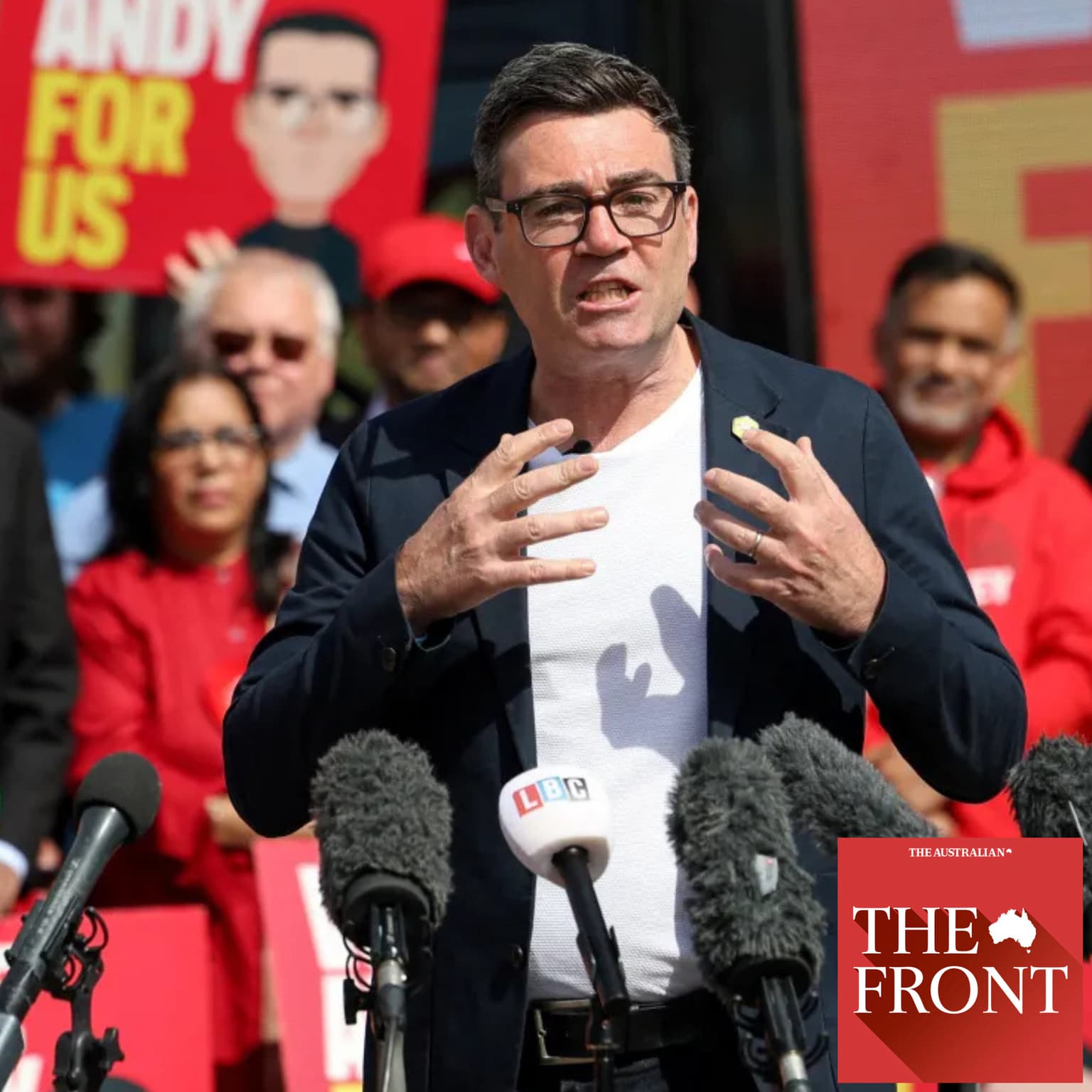 The soft-left UK Labour mayor destroying his own PM artwork