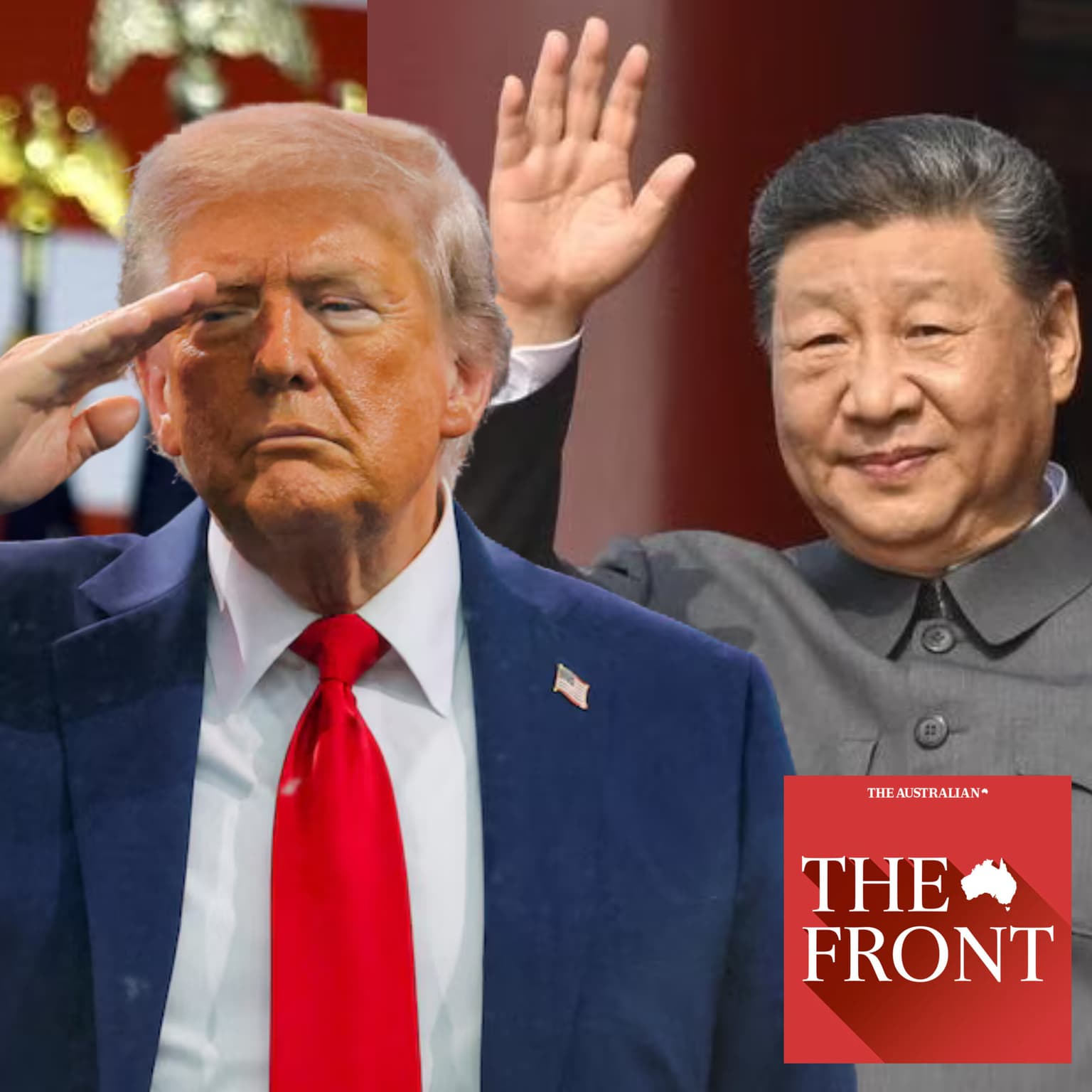 Trump’s new bromance with Xi Jinping artwork