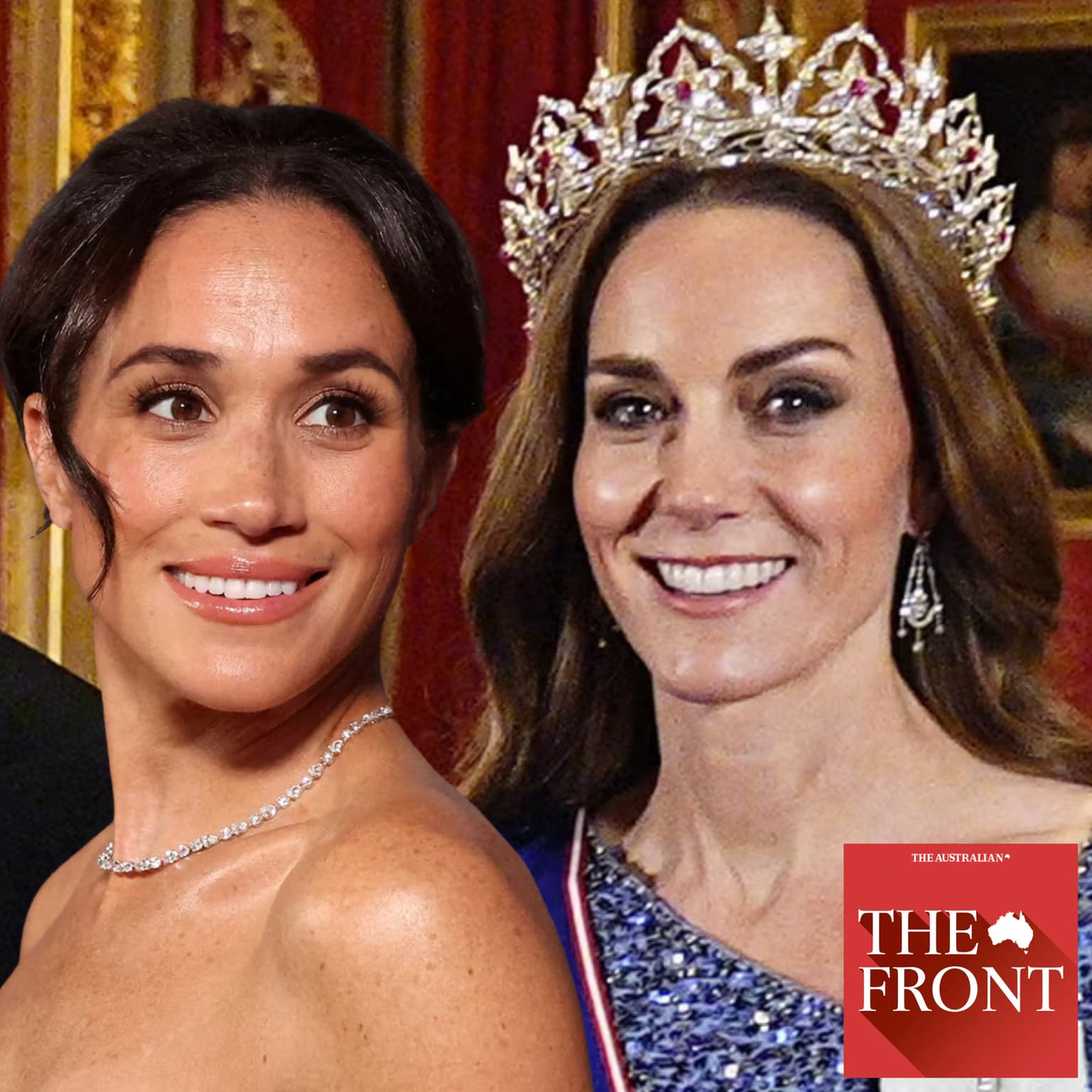 Why Meghan will ‘never set foot in the UK again’ artwork