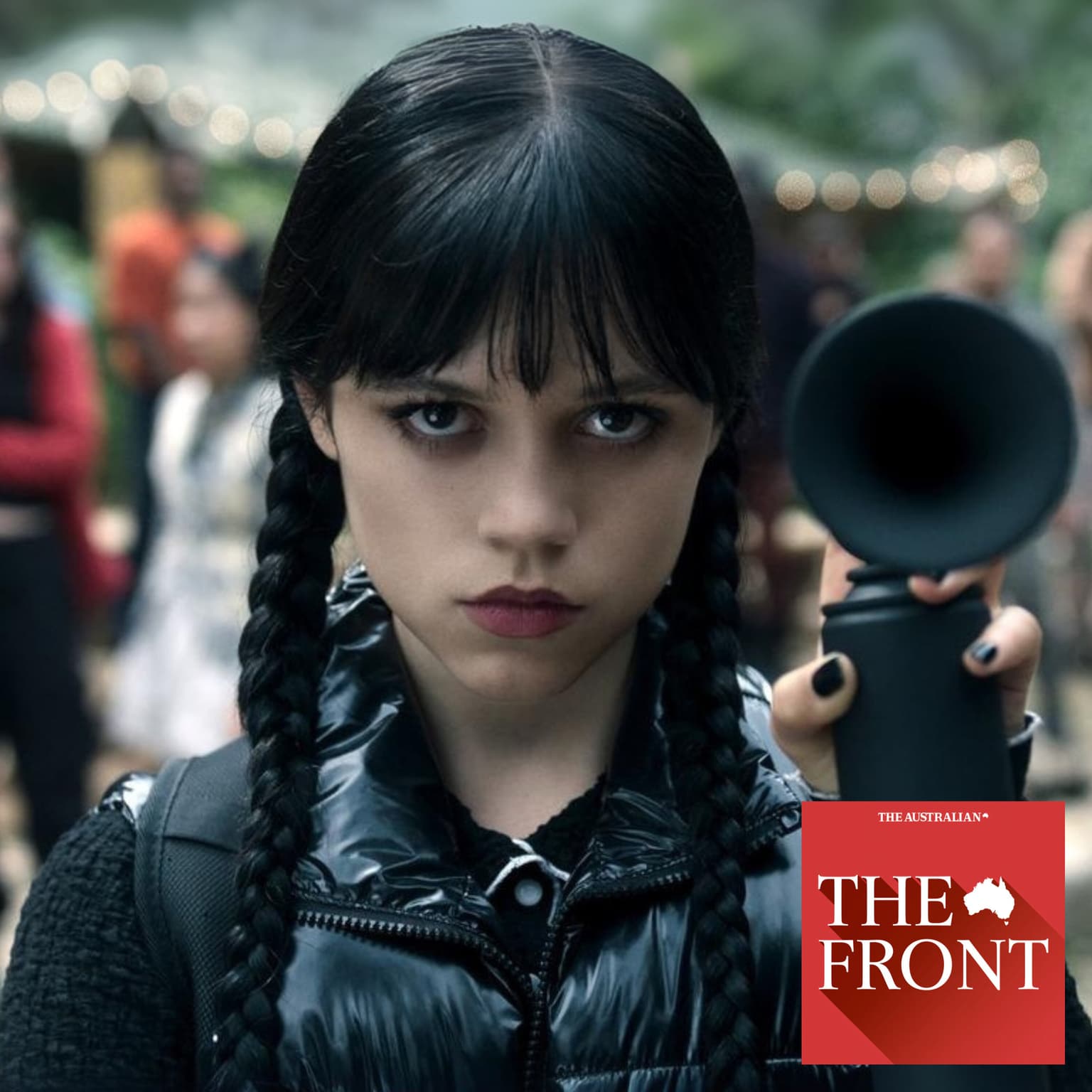 Wednesday: Tim Burton and Jenna Ortega get their goth on artwork