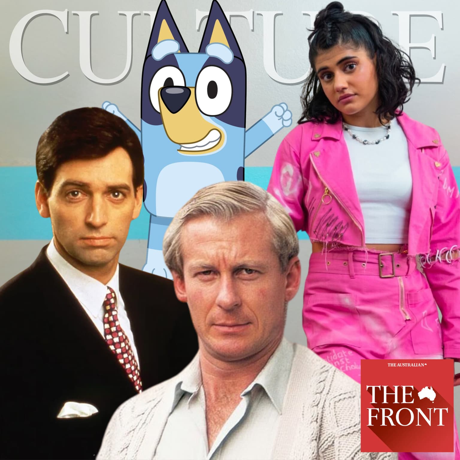 Australia’s top 25 TV shows from Blue Murder to Bluey artwork