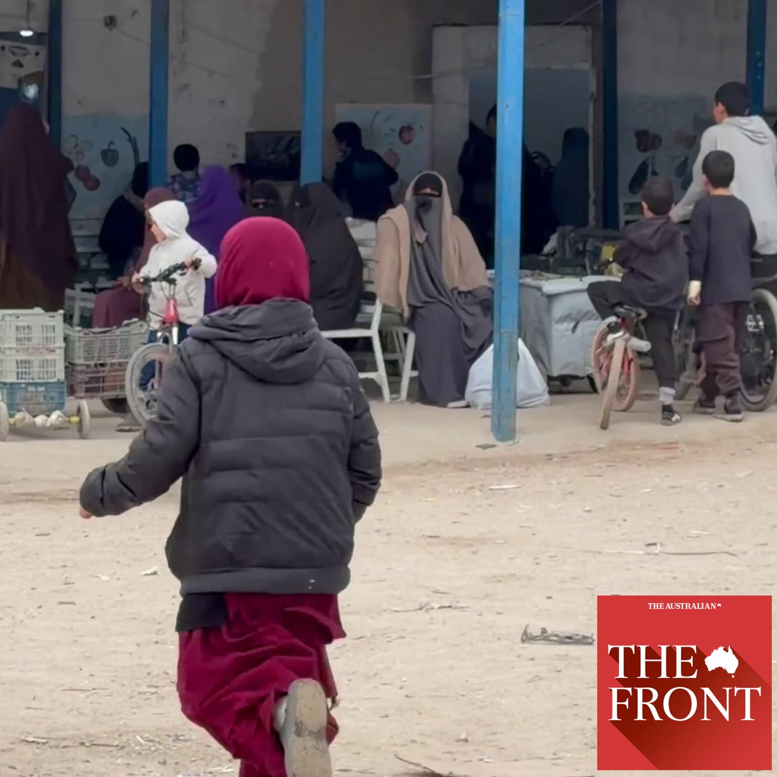 The Bluey-obsessed Australian ISIS kids stuck in Syria artwork