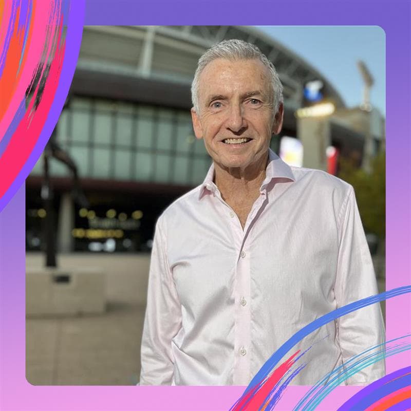 Conversations Live podcast extra: Bruce McAvaney artwork