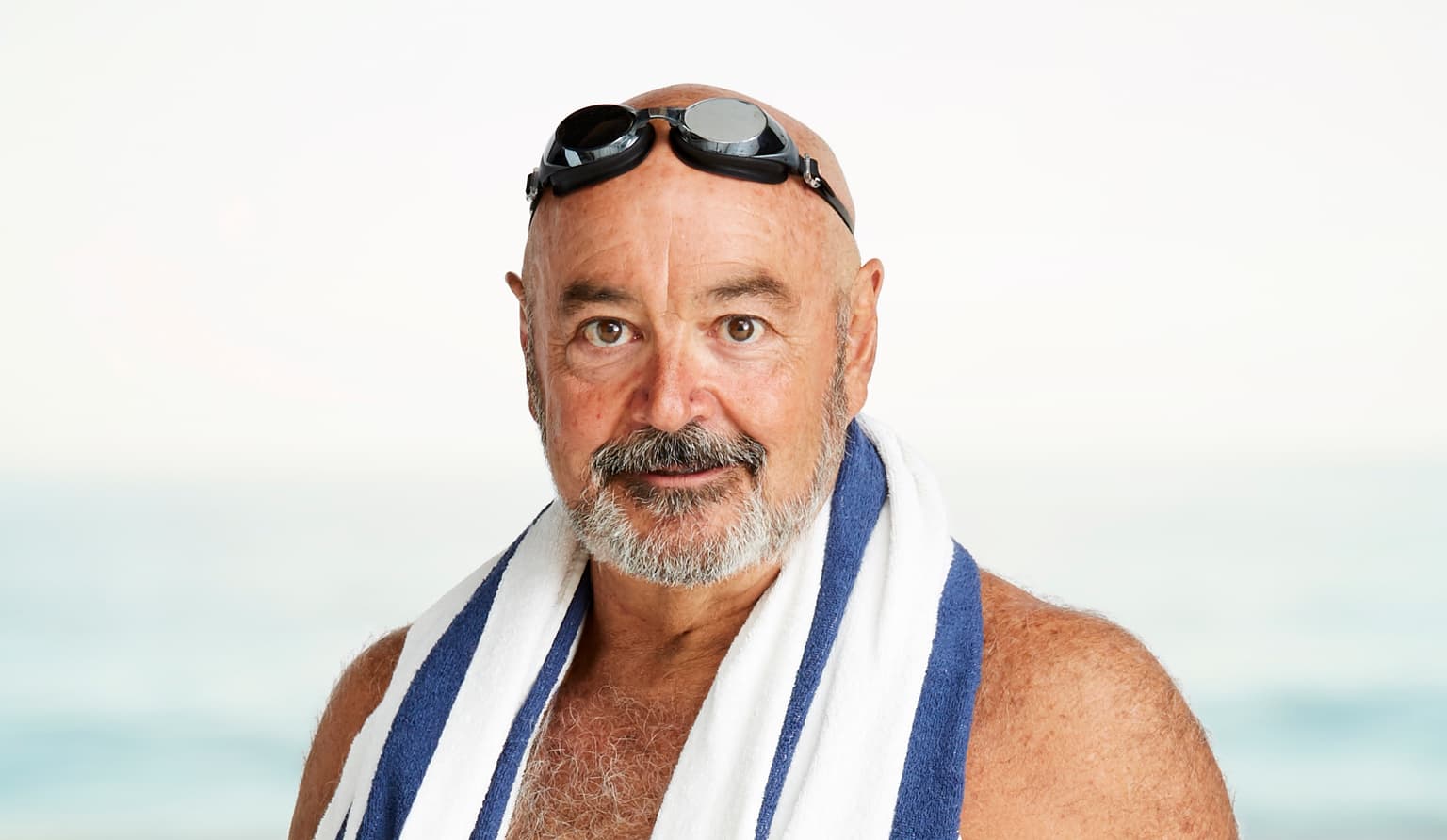 Jellyfish, sharks, grease and goggles: the life of a marathon swimmer artwork