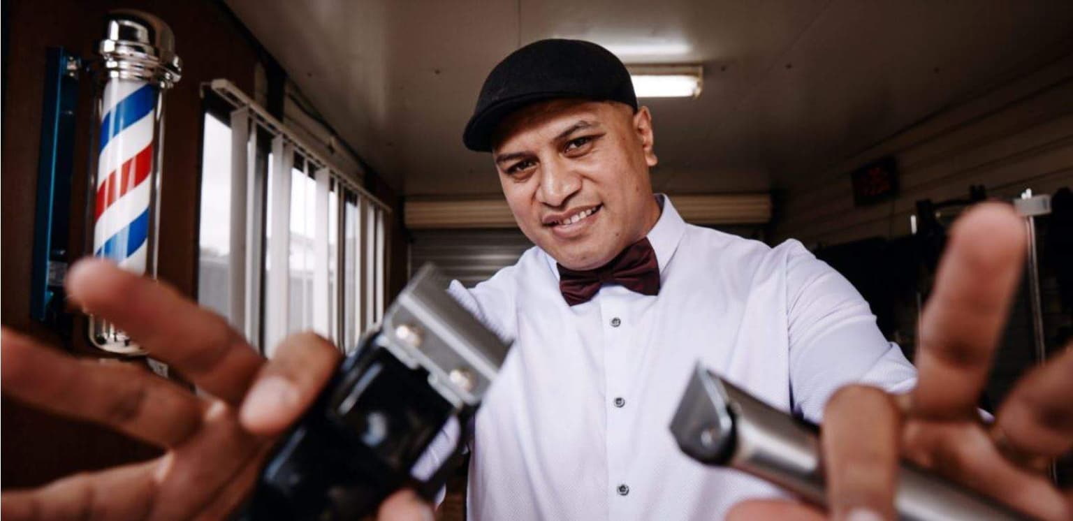 Stories of starting over: Charles Lomu artwork