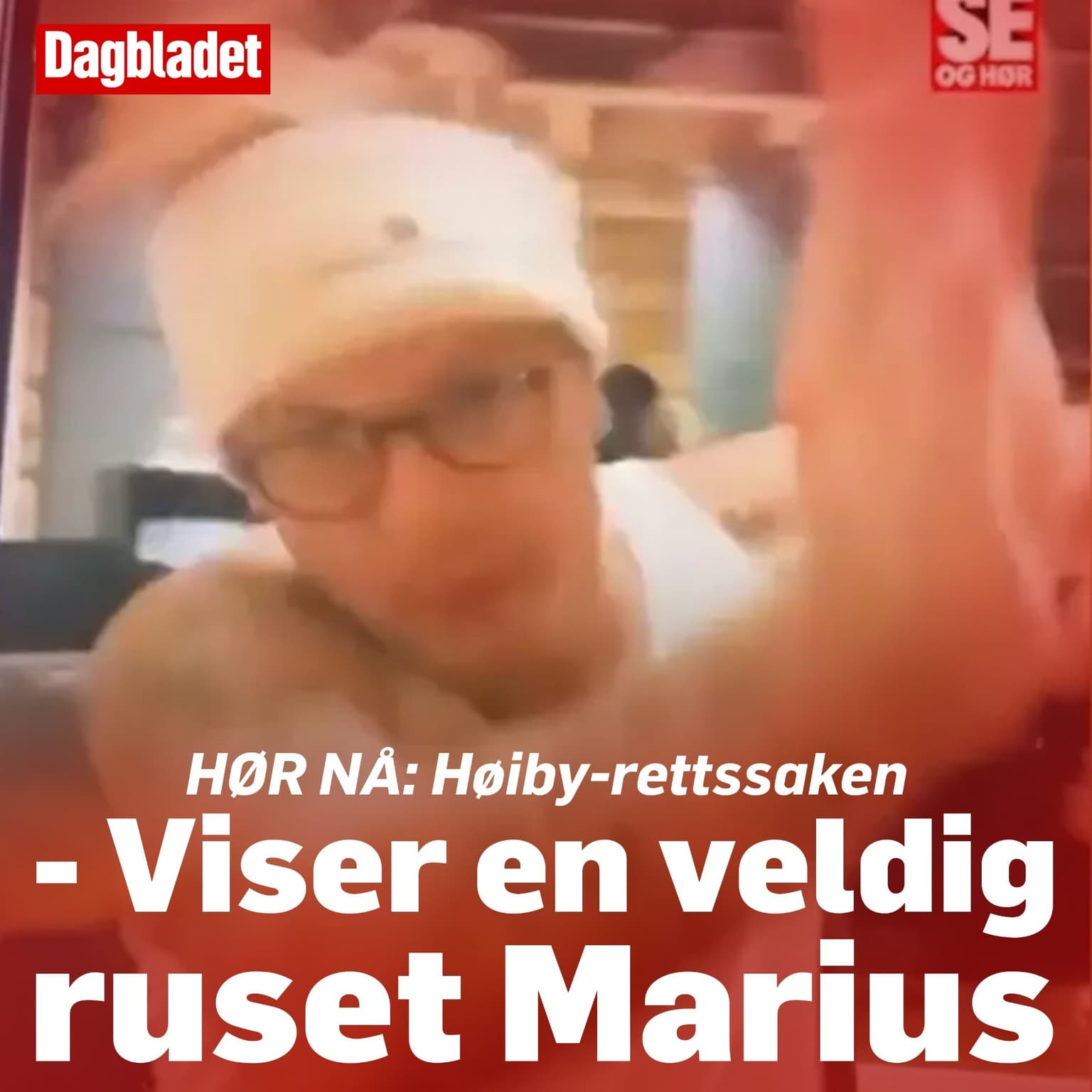 Høiby-saken: - Viser en veldig ruset Marius artwork